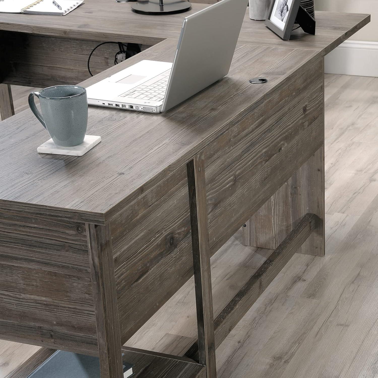 Gracie Oaks Cletus L-Shaped Writing Desk