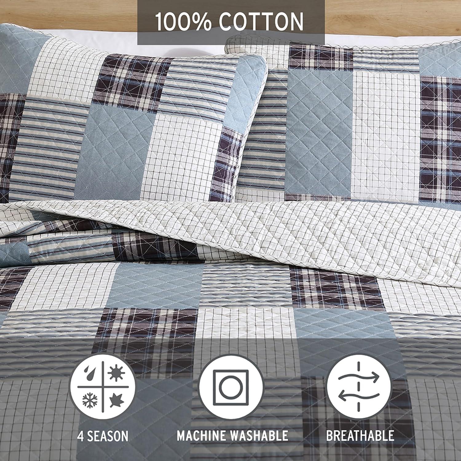 Camano Island Quilt And Sham Set Plum - Eddie Bauer®