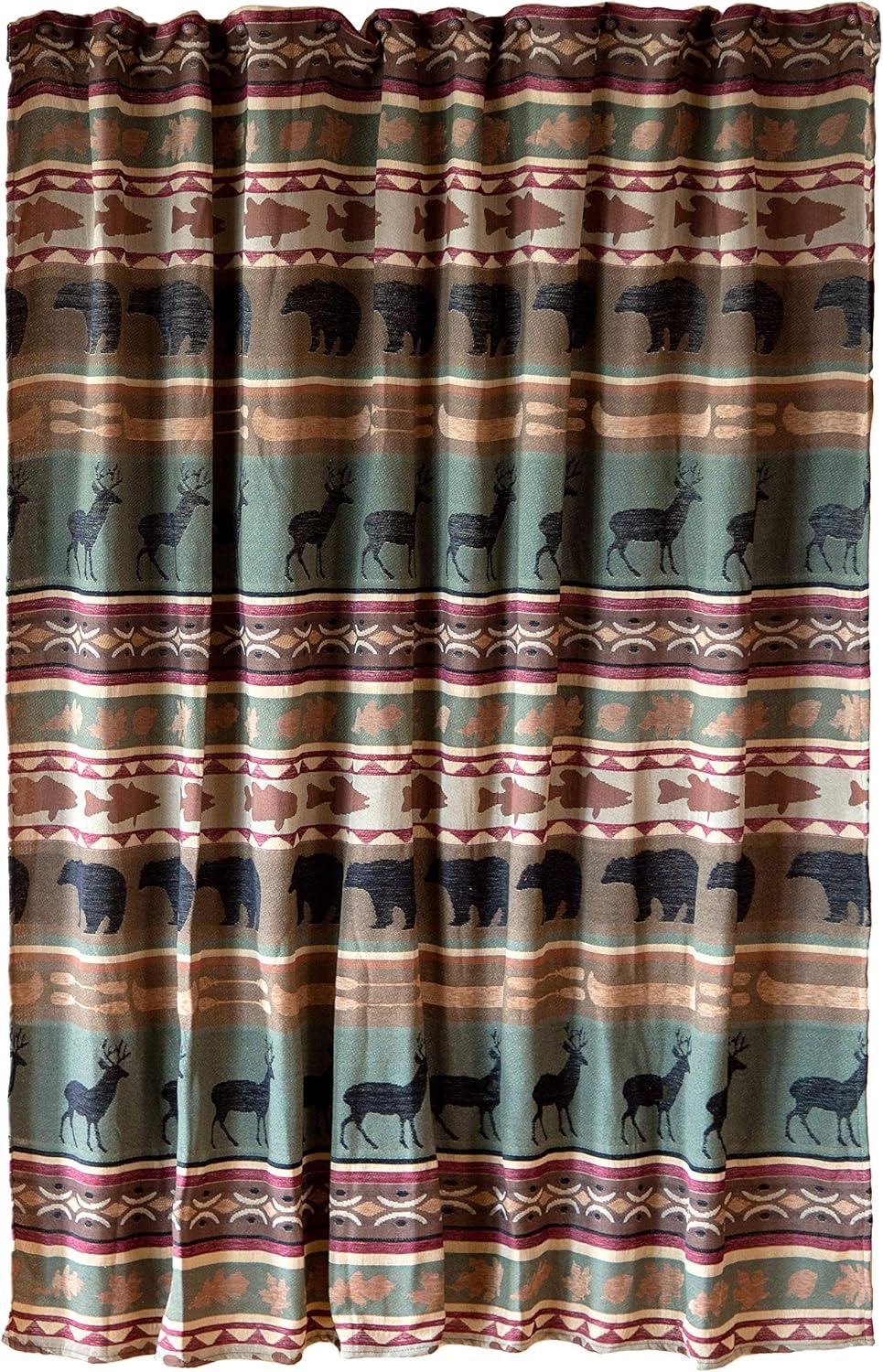Carstens Inc. Skagit River Shower Curtain