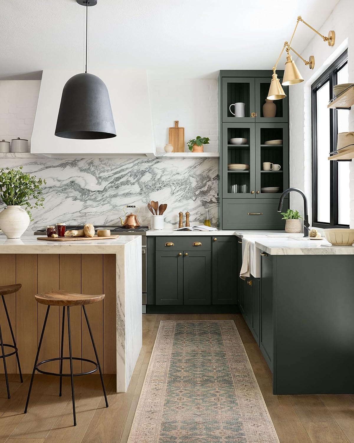 Angela Rose x Loloi Angela Rose x Loloi Aubrey Aqua / Sand Area Rug