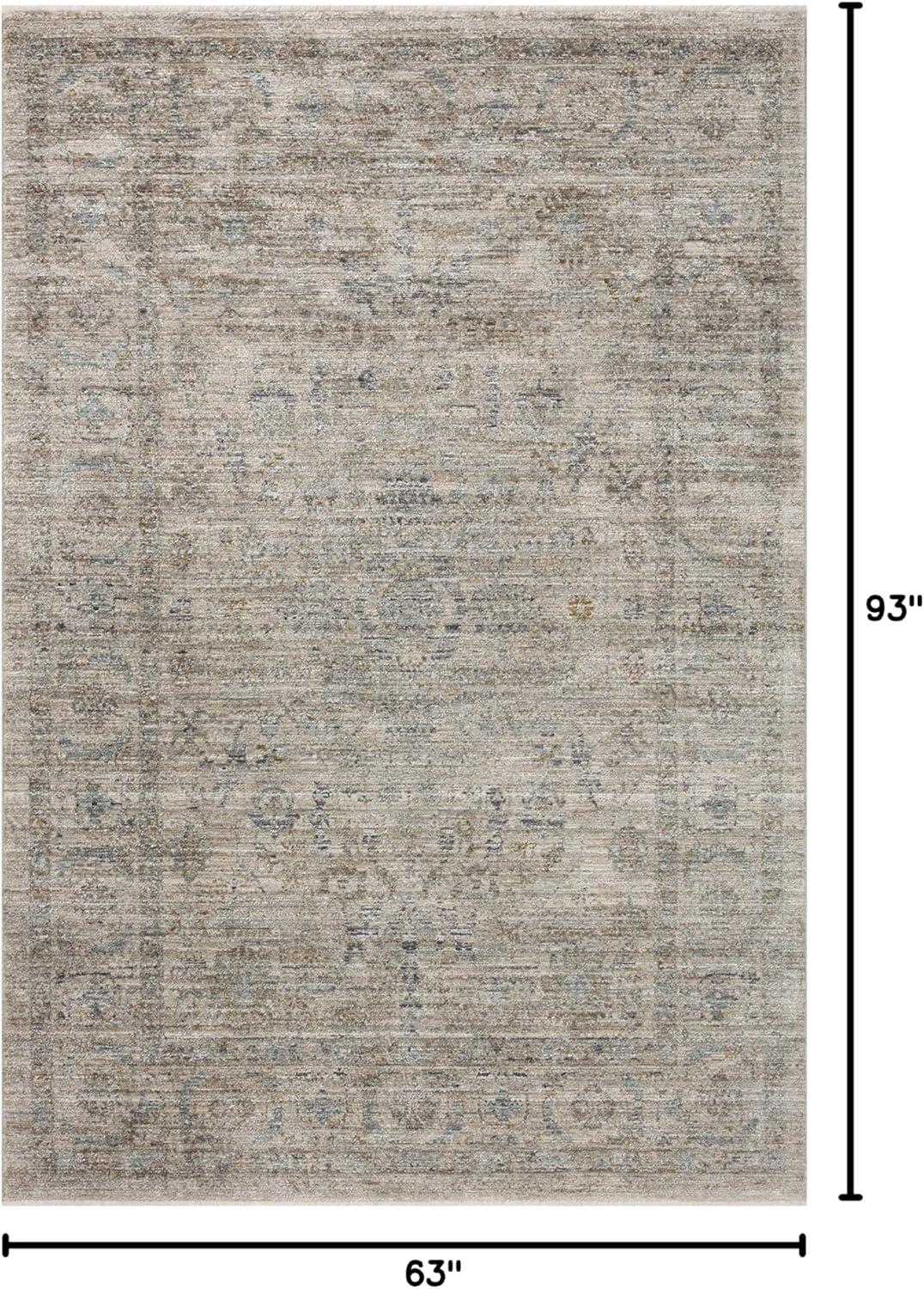 Jean Stoffer x Loloi Katherine Beige / Mist Area Rug