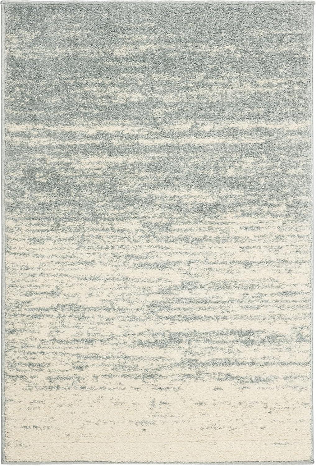 SAFAVIEH Adirondack Esmond Abstract Area Rug, Slate/Cream, 11' x 15'