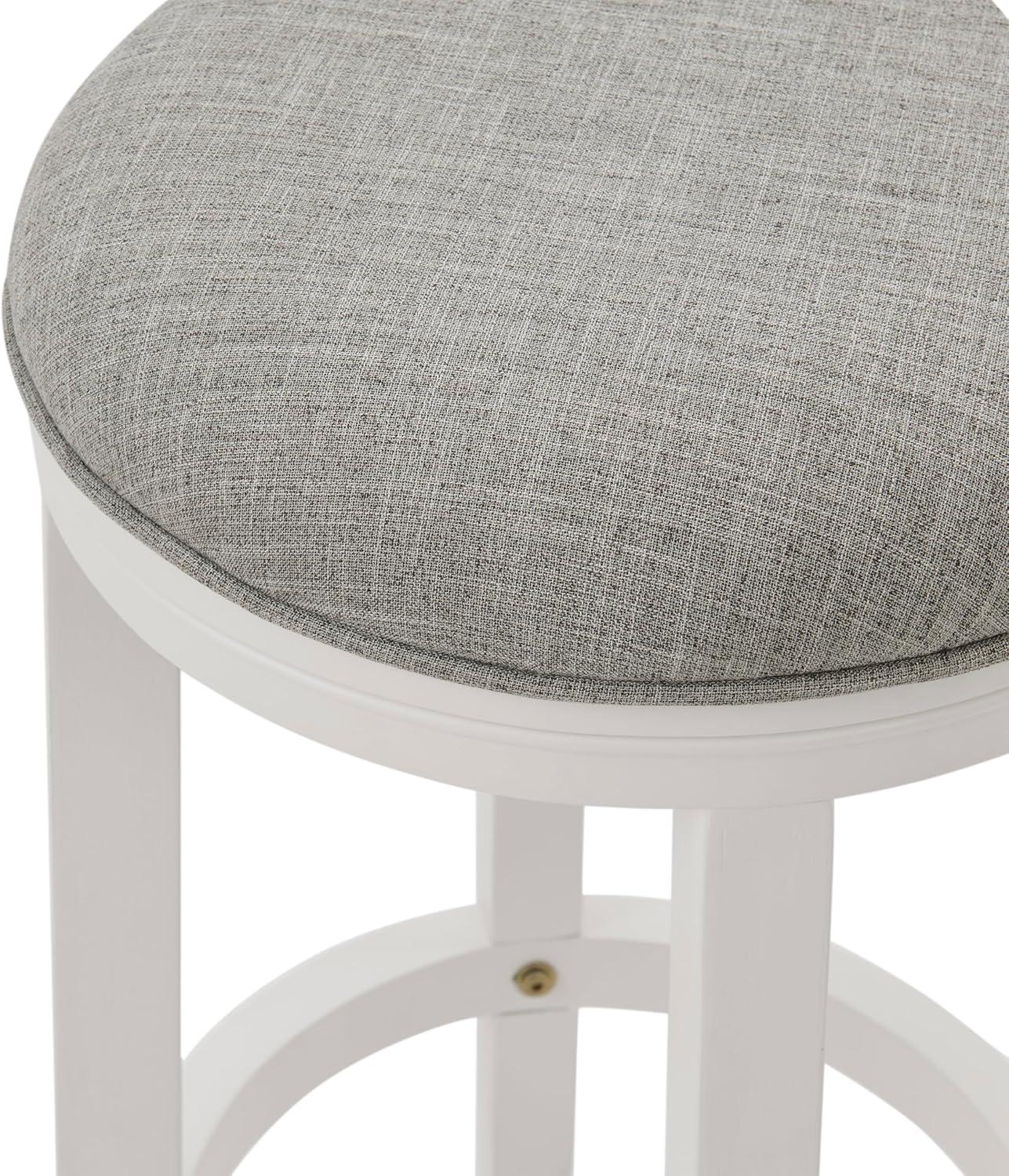 Alaterre Natick Solid Rubber Wood Counter And Bar Stool