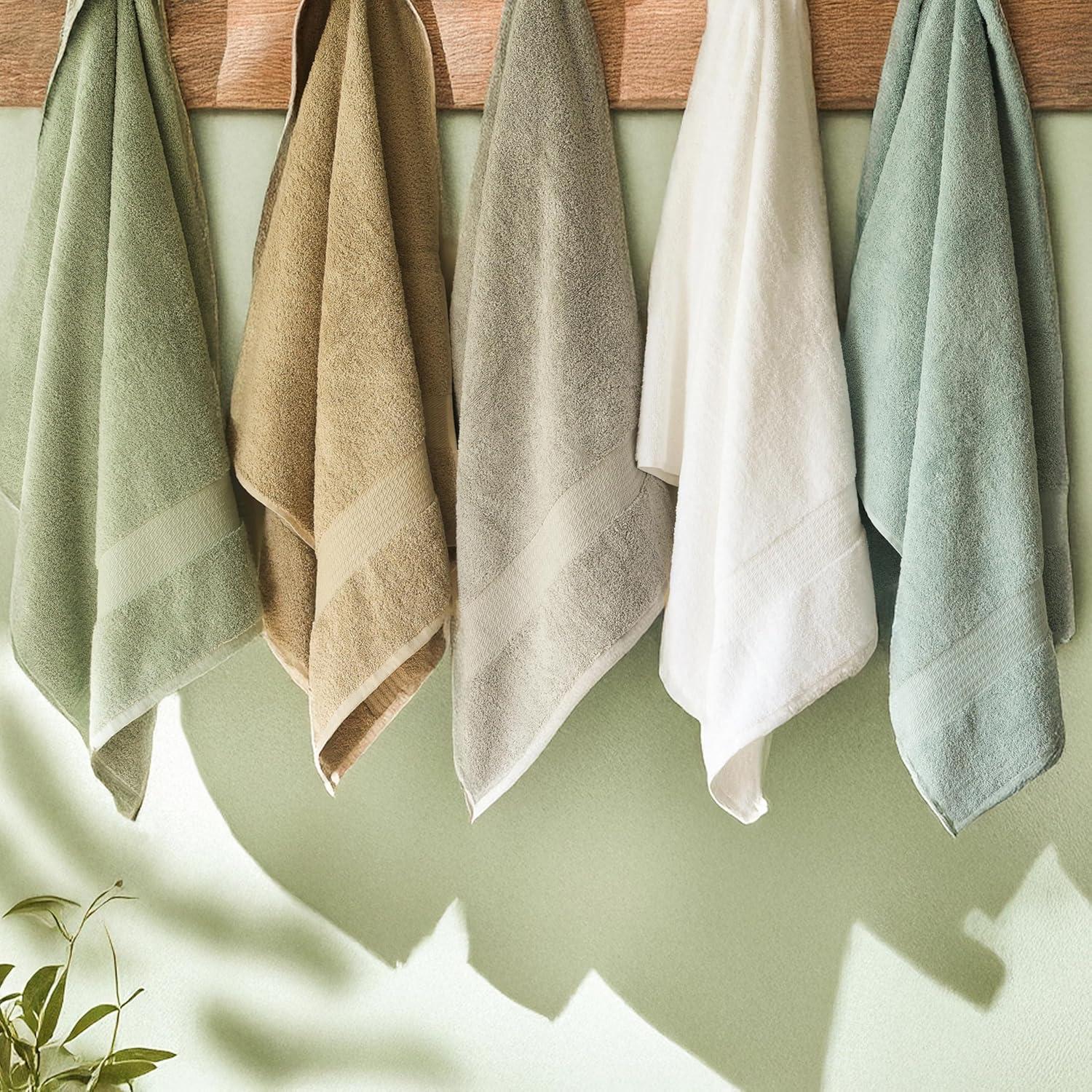 True Classics 4-Piece Bath Towel Set, Blue