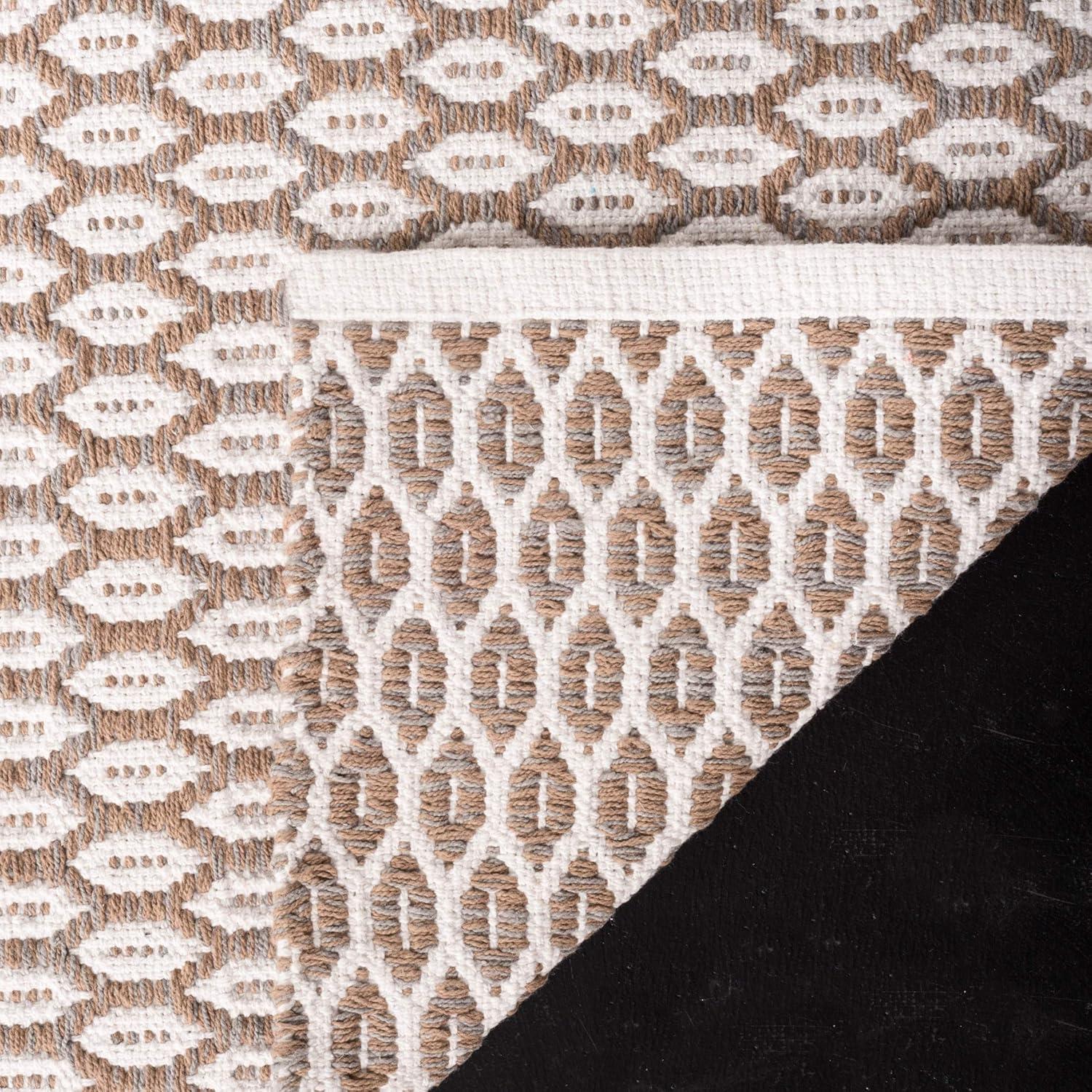 Montauk MTK608 Hand Woven Indoor Area Rug - Beige/Ivory - 5'x8' - Safavieh