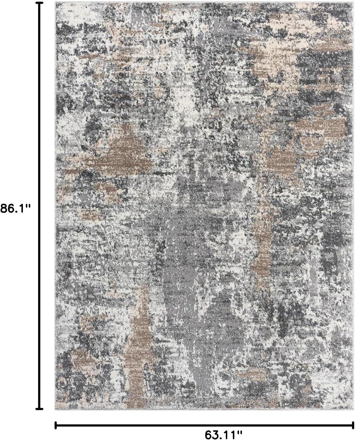 Luxe Weavers Modern Abstract Area Rug