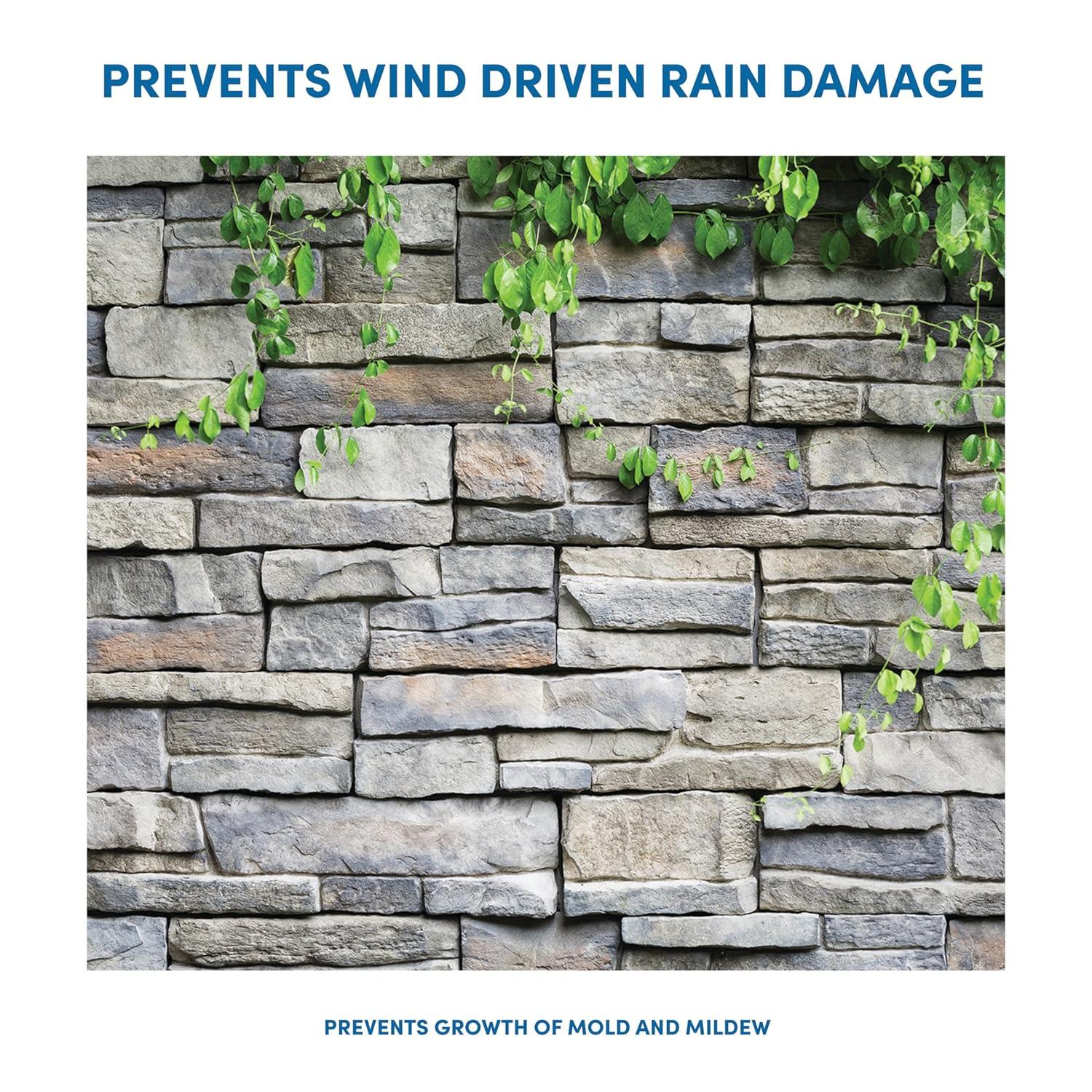 Rainguard Water Sealers SP-6004, Silicone, Clear Stone Industrial Sealant, 1 gal
