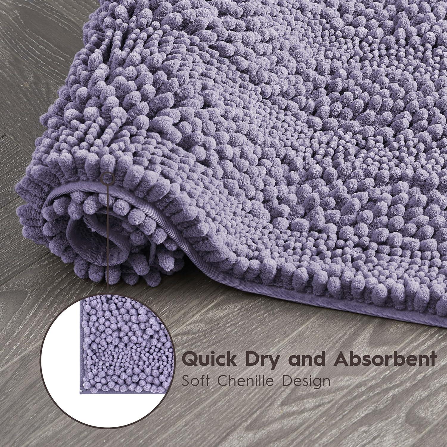 Laura Ashley Laura Ashley Astor Chenille Non-Slip Bath Mat