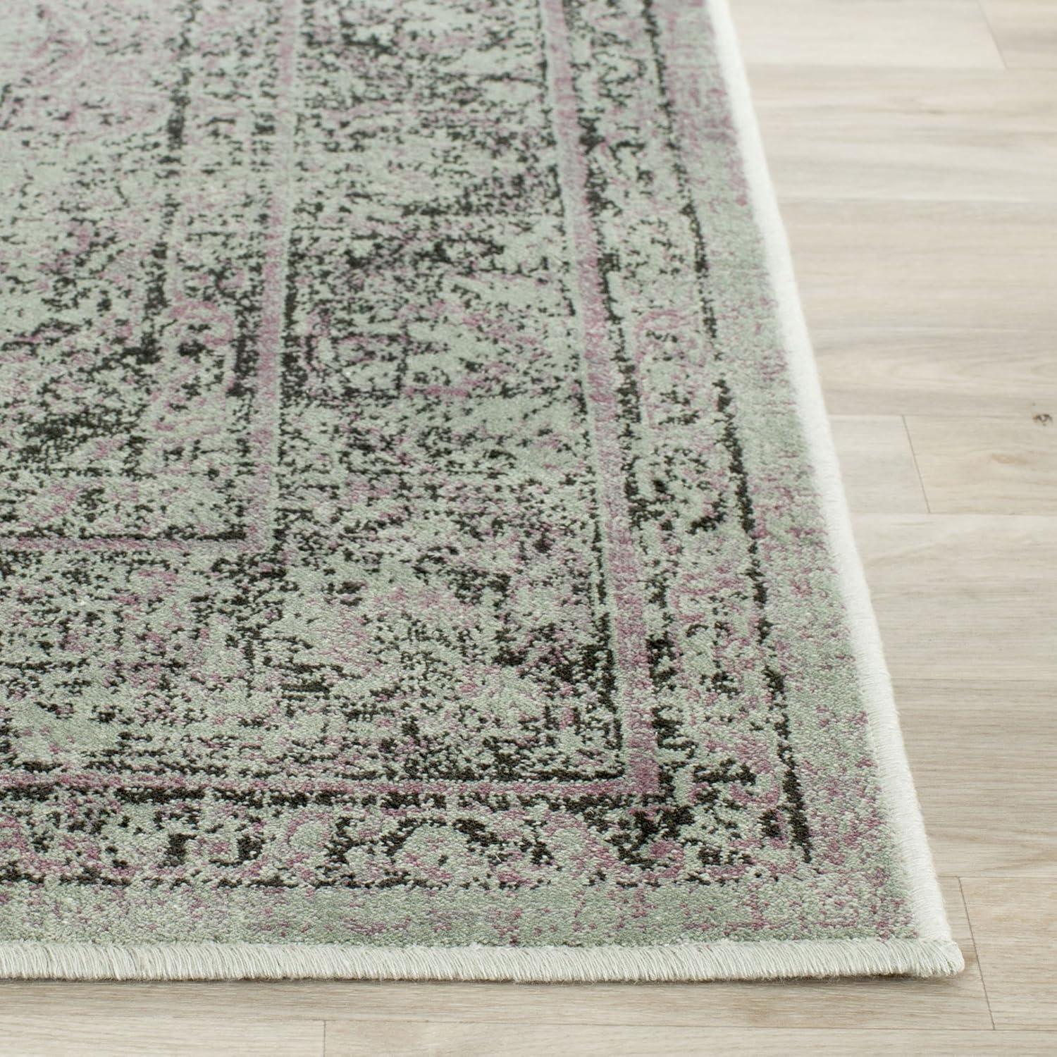 Vintage VTG112 Power Loomed Indoor Skid-Resistant Area Rug - Taupe - 4'x5'7" - Safavieh