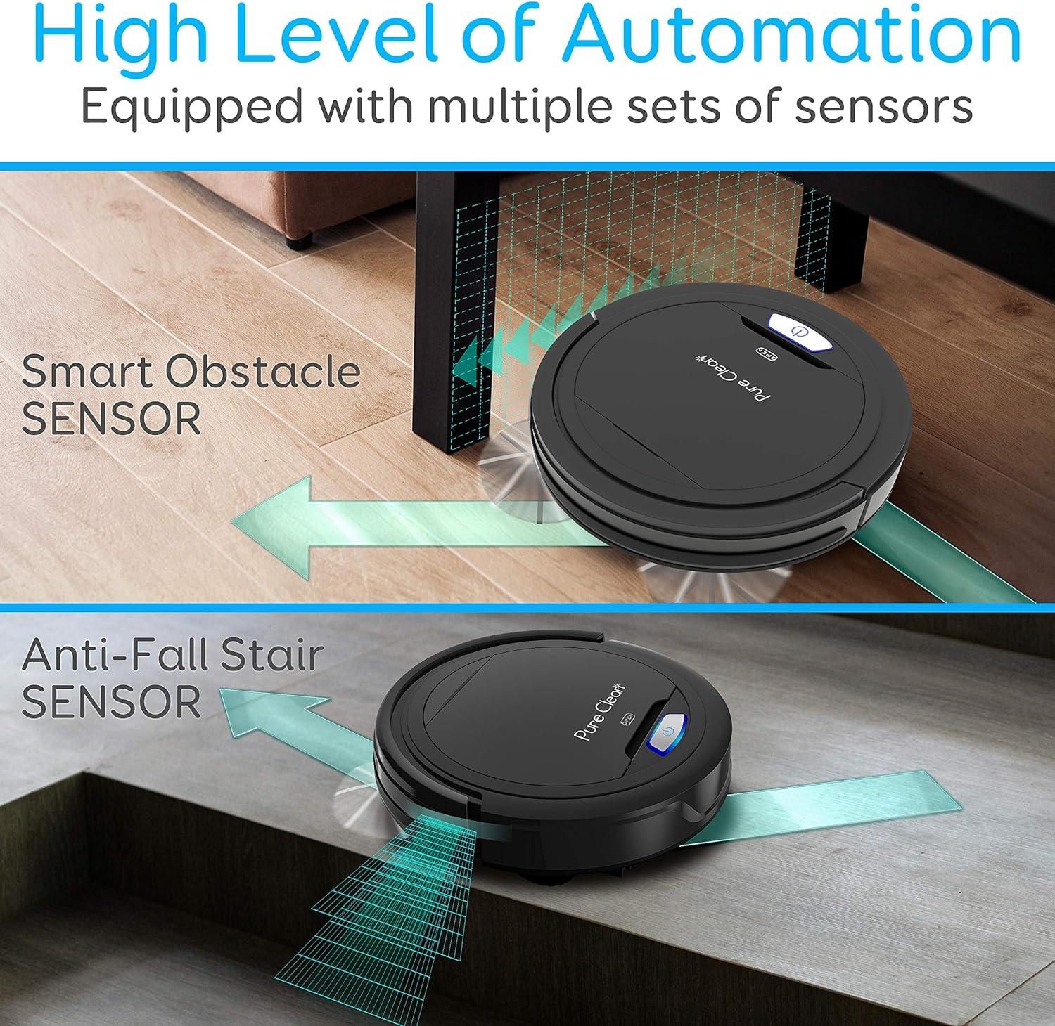 Pyle Pure Clean Home Cleaning System Smart Automatic Robot Vacuum