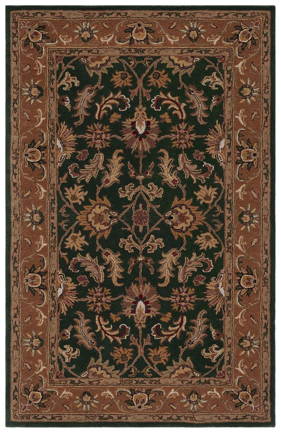 Heritage HG628 Handmade Accent Rug - 2'x3' - Red/Black - Safavieh