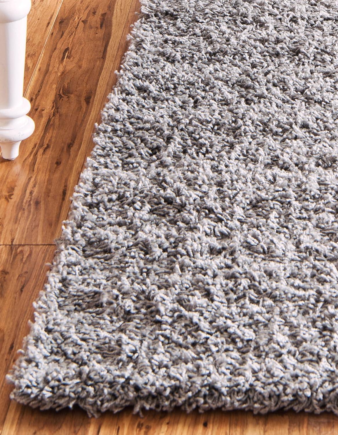 Unique Loom Solid Shag Solid Indoor Woven Area Rug