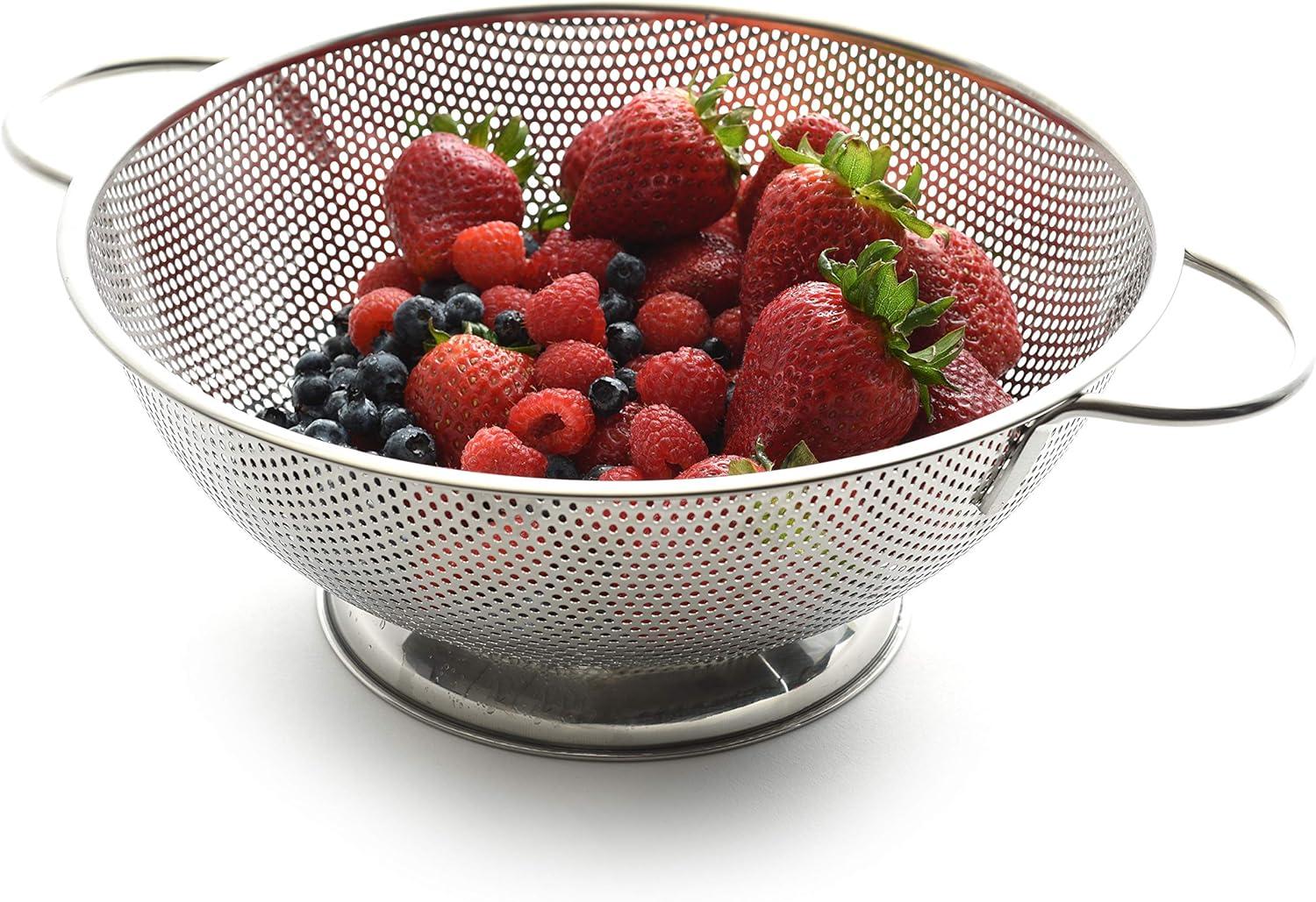 Bennium Stainless Steel Colander, 5-Quart