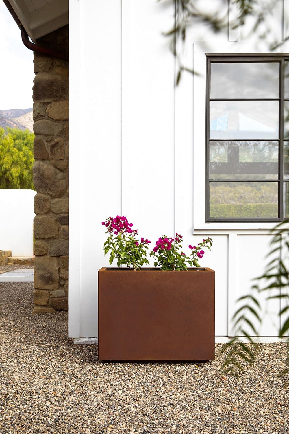 Corten Steel Series Span Planter