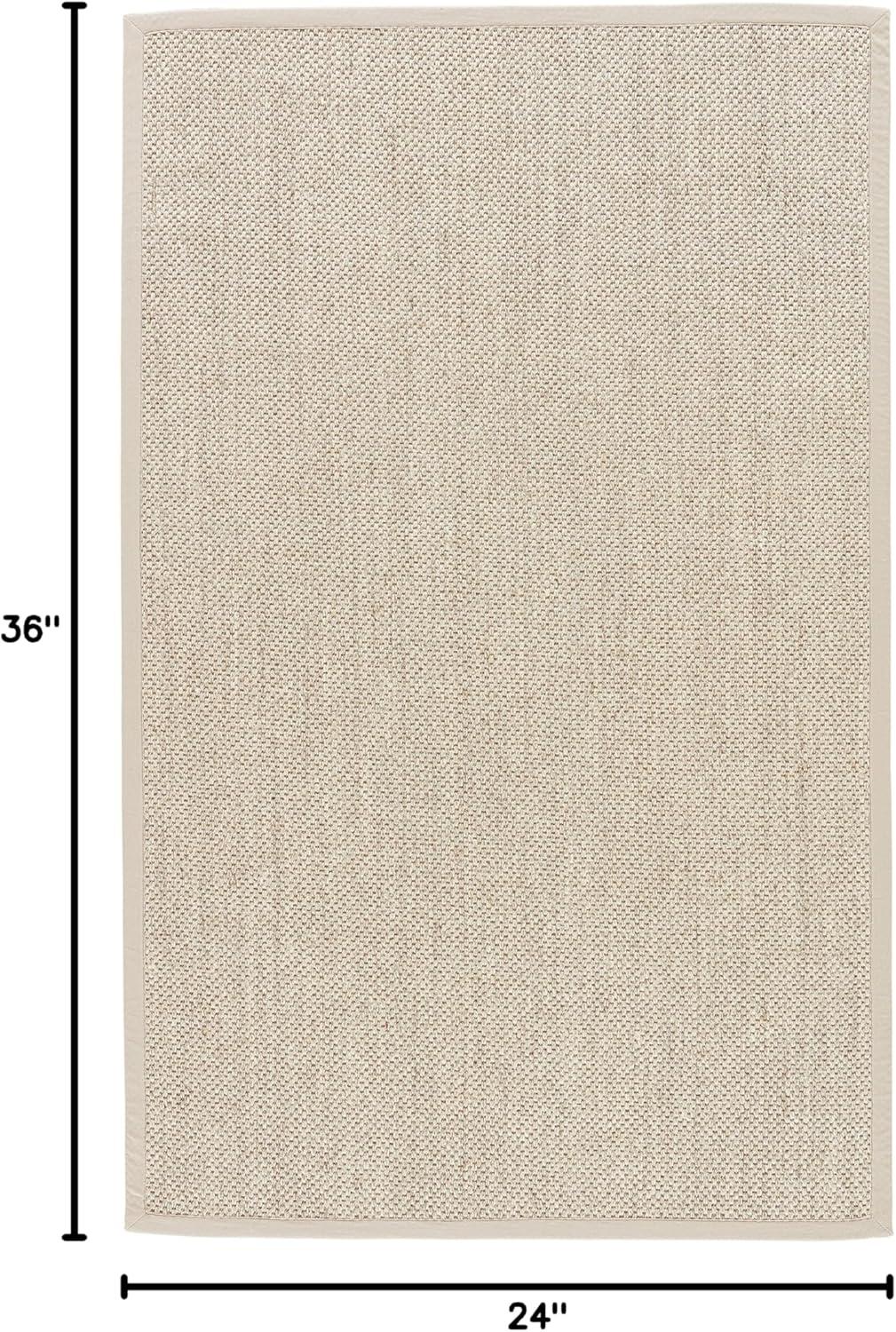 Jaipur Living Neutral 2x3 Area Rug, Solid, Beige/Ivory
