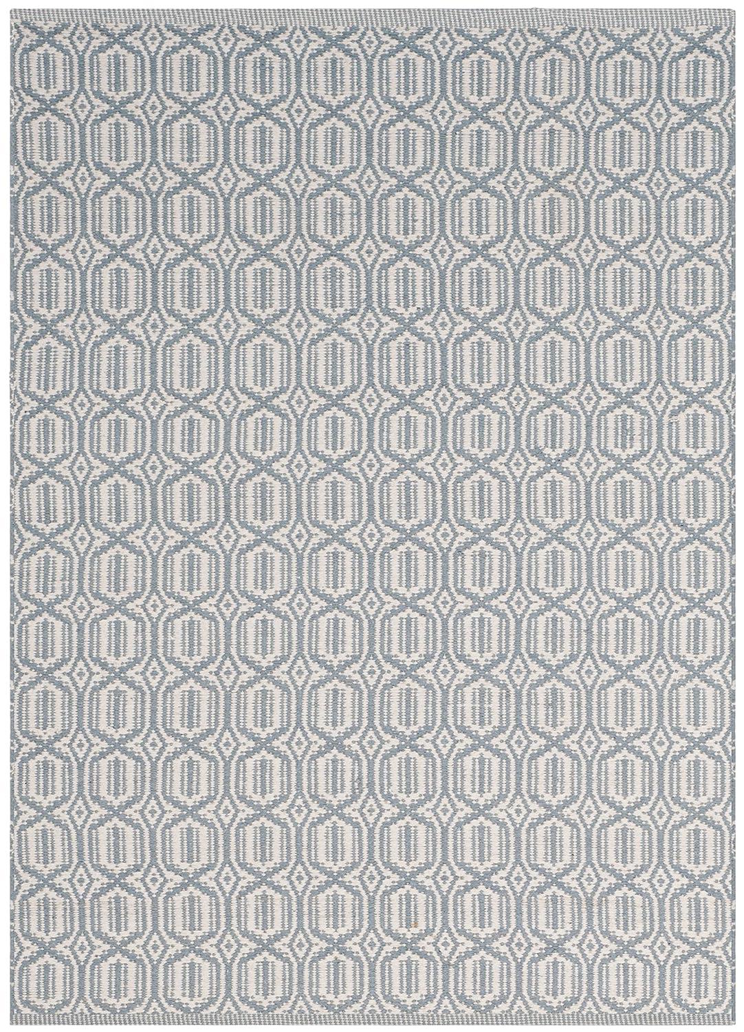 Montauk MTK333 Hand Woven Indoor Accent Rug - Ivory/Blue - 3'x5' - Safavieh.