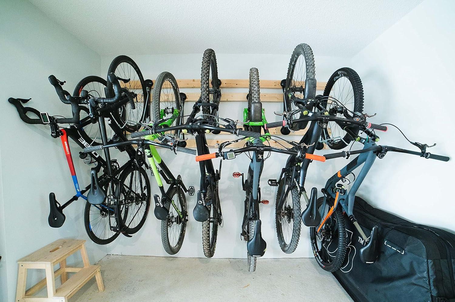 Bike Racks - Mountain Bike Rack - Wall Mounted Bike Rack Storage
