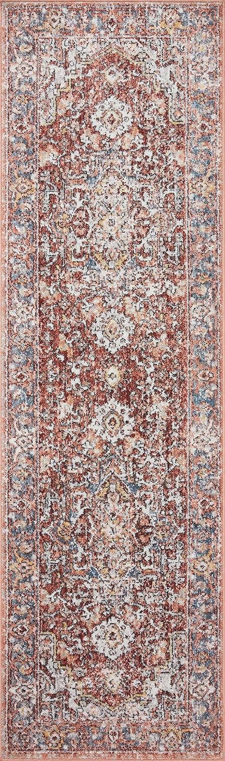 Loloi II Cassandra Collection CSN-01 Rust / Multi Oriental Area Rug 7'-10" x 10'