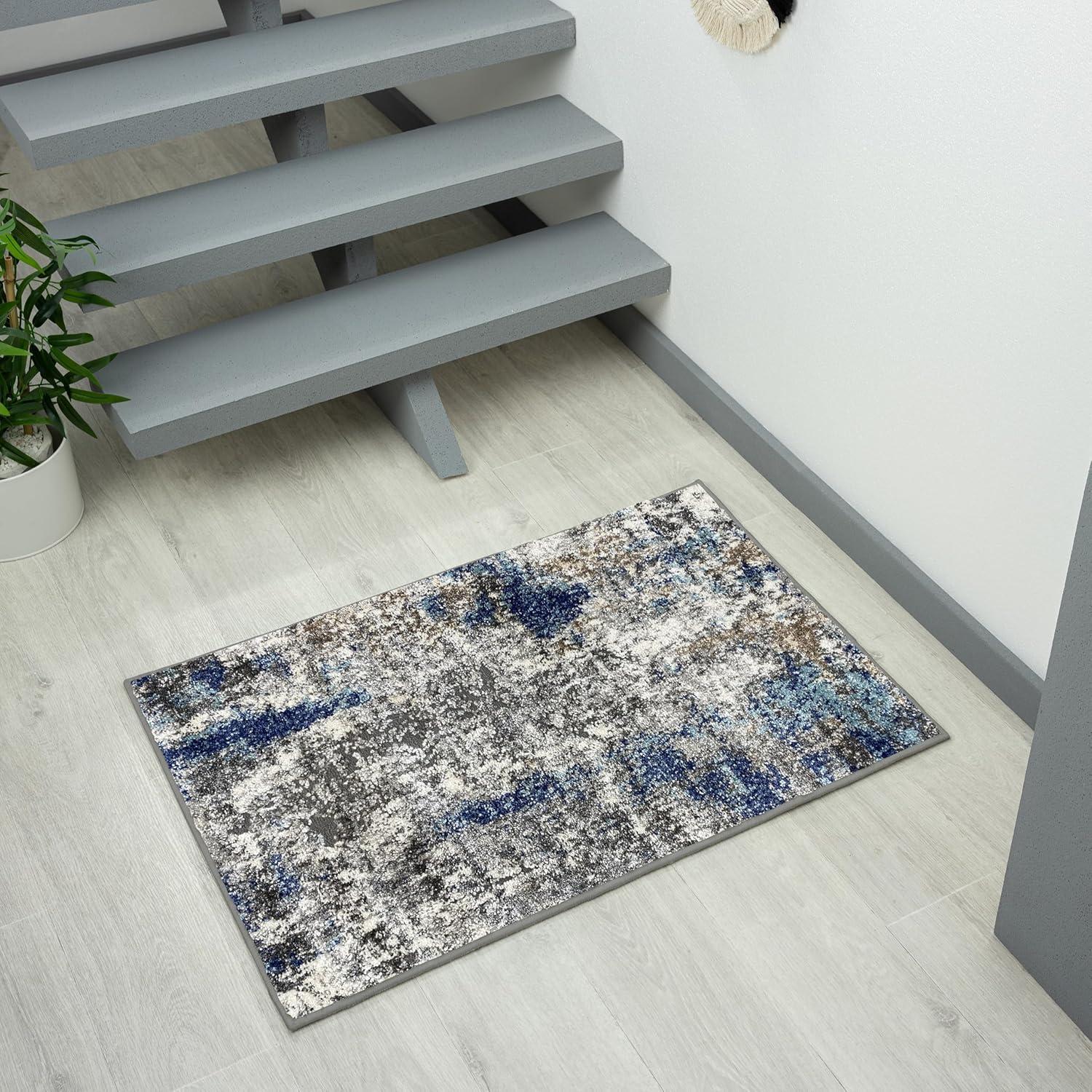 Luxe Weavers Modern Abstract Area Rug, Gray 2x3