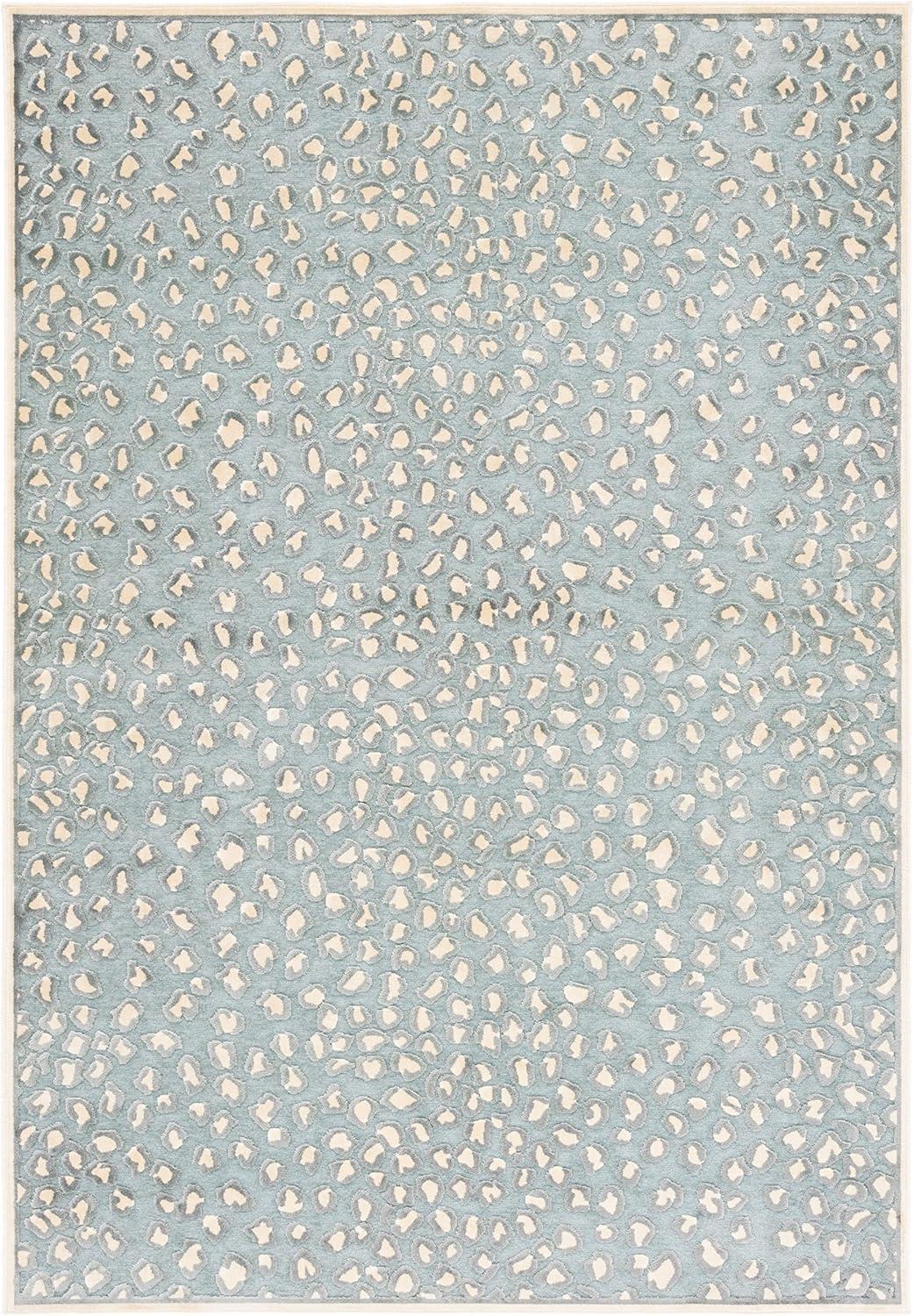 Paradise PAR84 Power Loomed Indoor Area Rug - Cream/Spruce - 5'3"x7'6" - Safavieh.