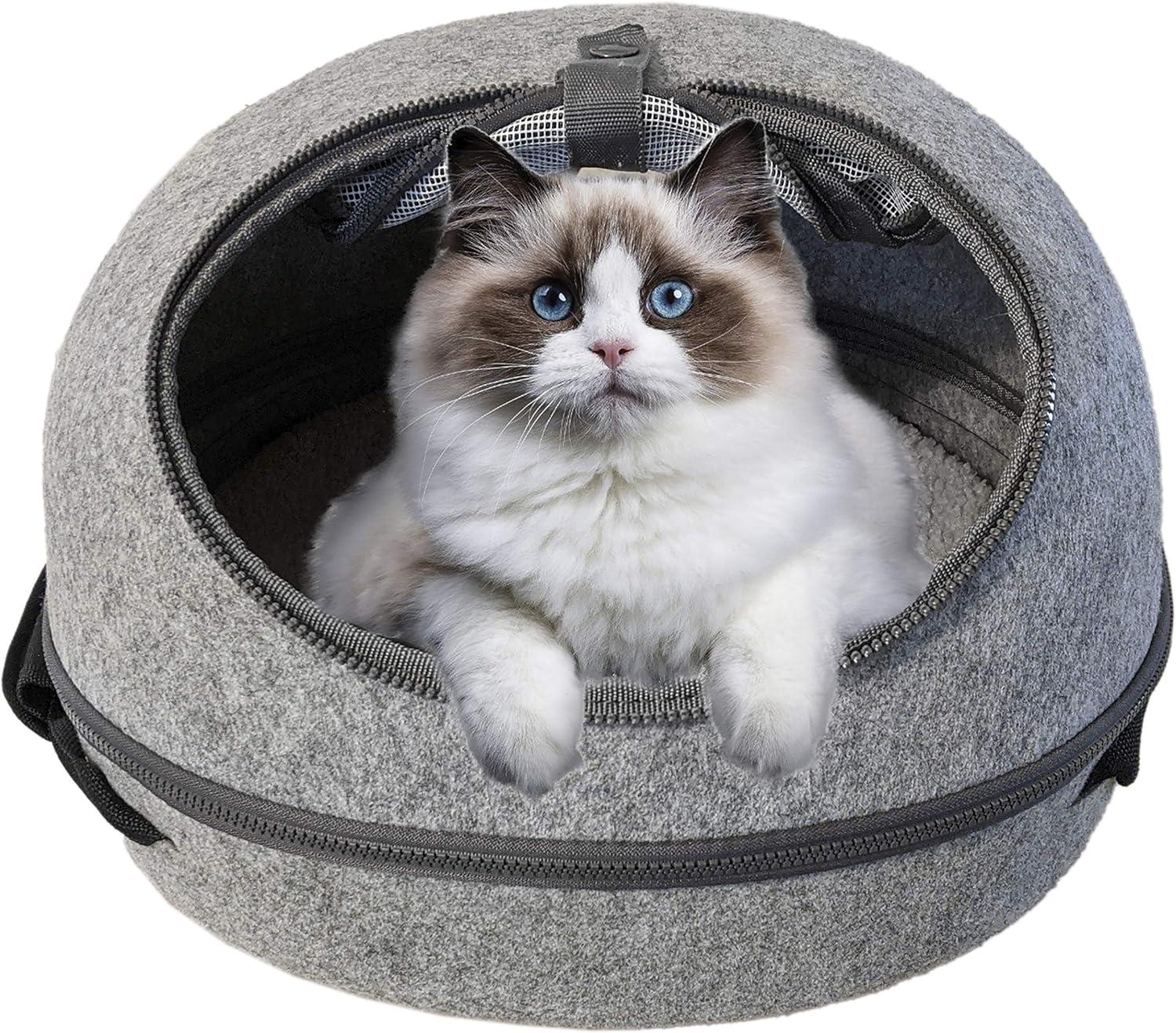 Doc & Phoebes 077467 20 in. 3 in 1 Sleep & Go Pet Carrier