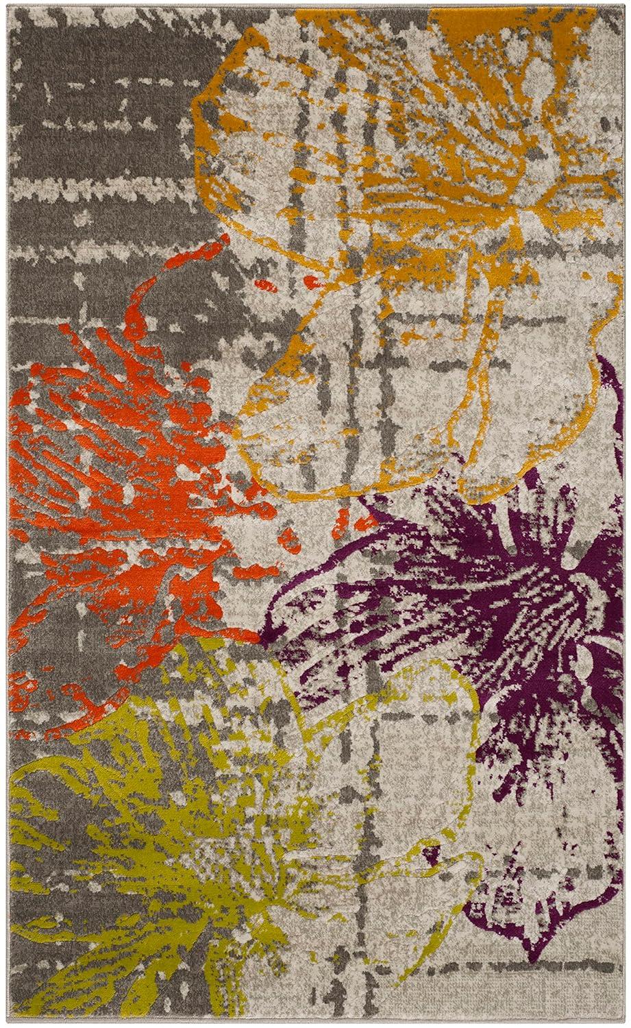 Safavieh Porcello Amyas Abstract Floral Area Rug or Runner