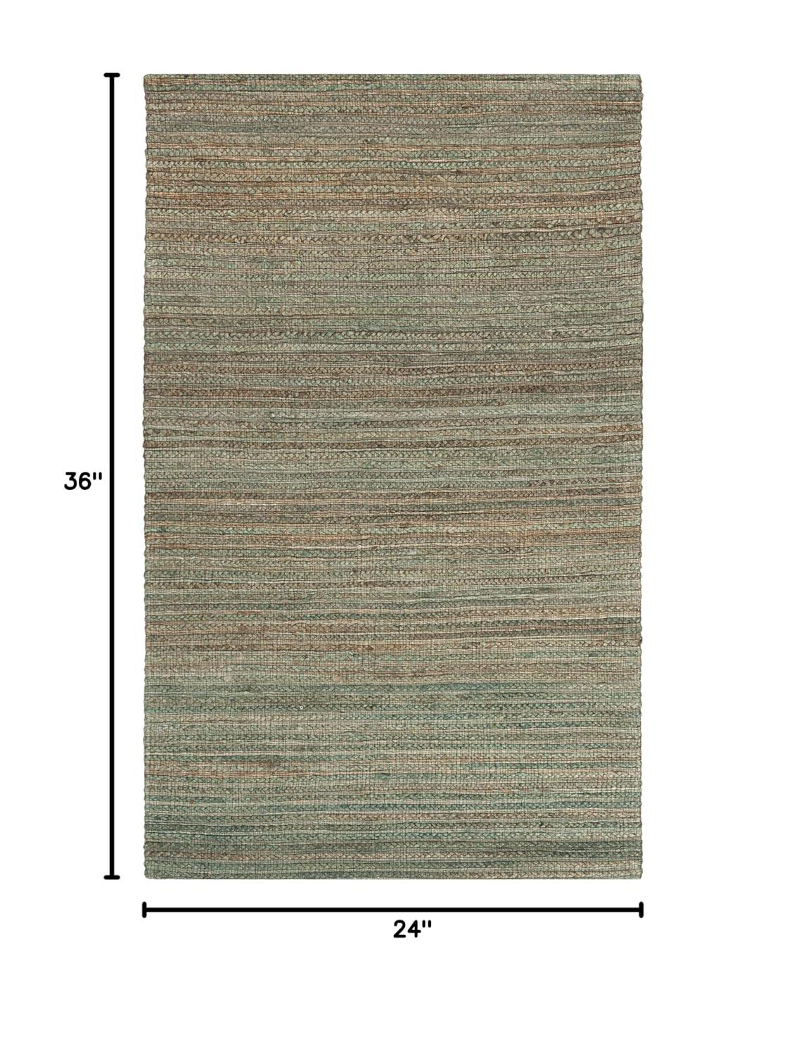 Cape Cod CAP851 Woven Indoor Area Rug - Green - 2'x3' - Safavieh