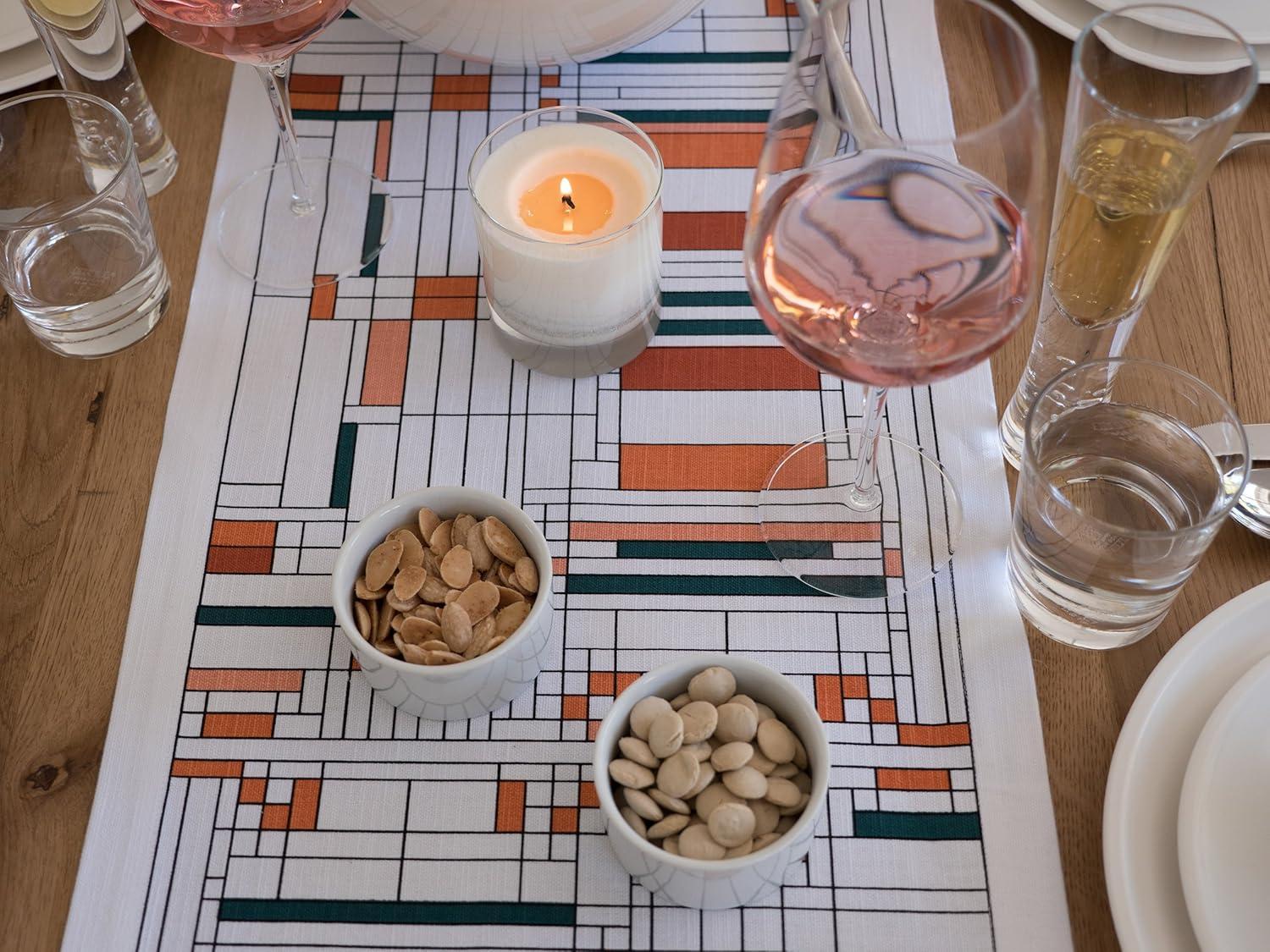 Oak Park Printed Table Runner