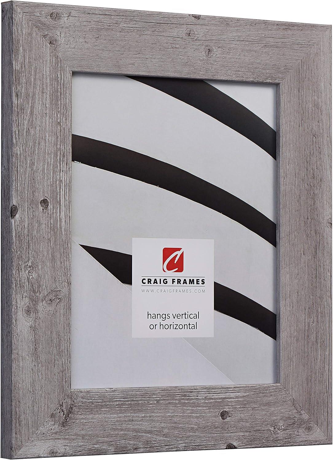 American Barn Light Gray Oak Picture Frame