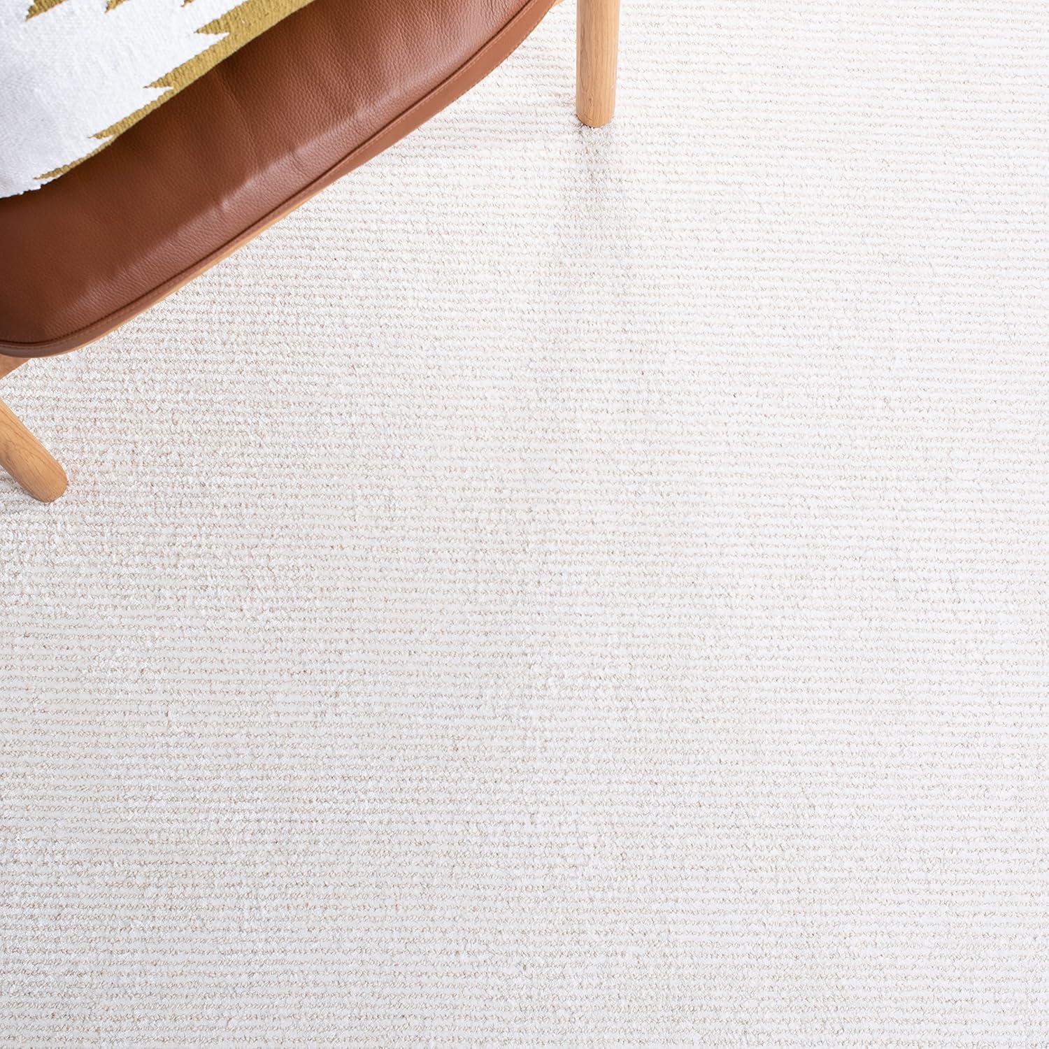 Himalaya HIM152 Handmade Area Rug - 6'x6' - Ivory - Safavieh
