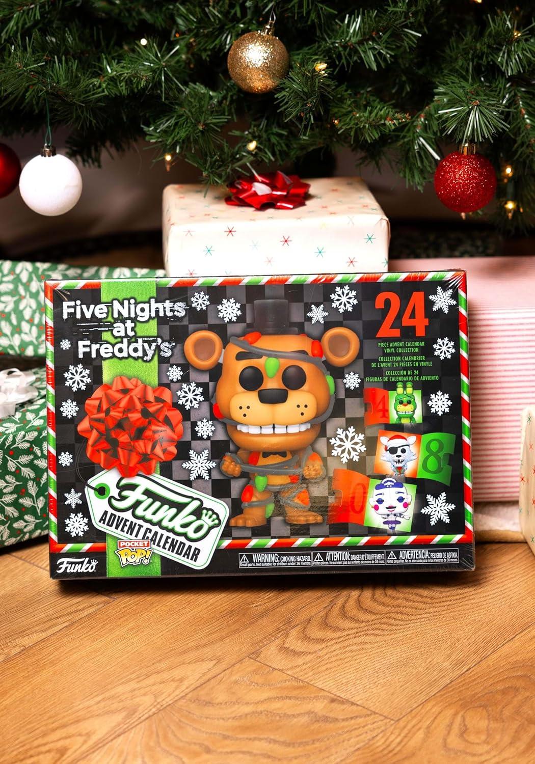 Advent Calendar 2025, Five Night At Freddy'S Toys 24 Days Advent Calendar 2025 Fnaf Toys Halloween Countdown Calendar Halloween Five Night At Freddy'S Toys for Kids, Advent Calendar for Kids