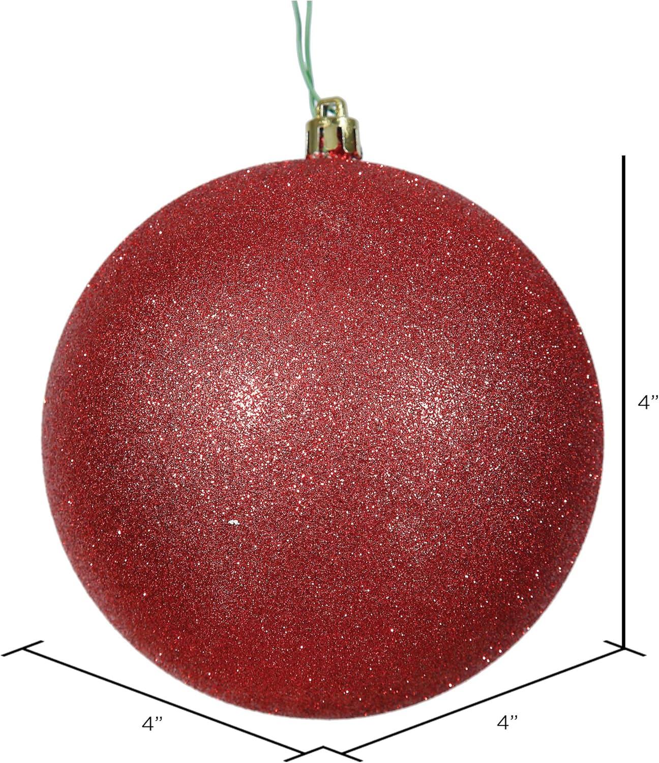 Vickerman Red Ball Ornament