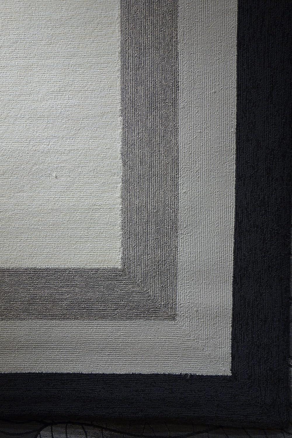 Libby Langdon Rug, 7' Square, Charcoal