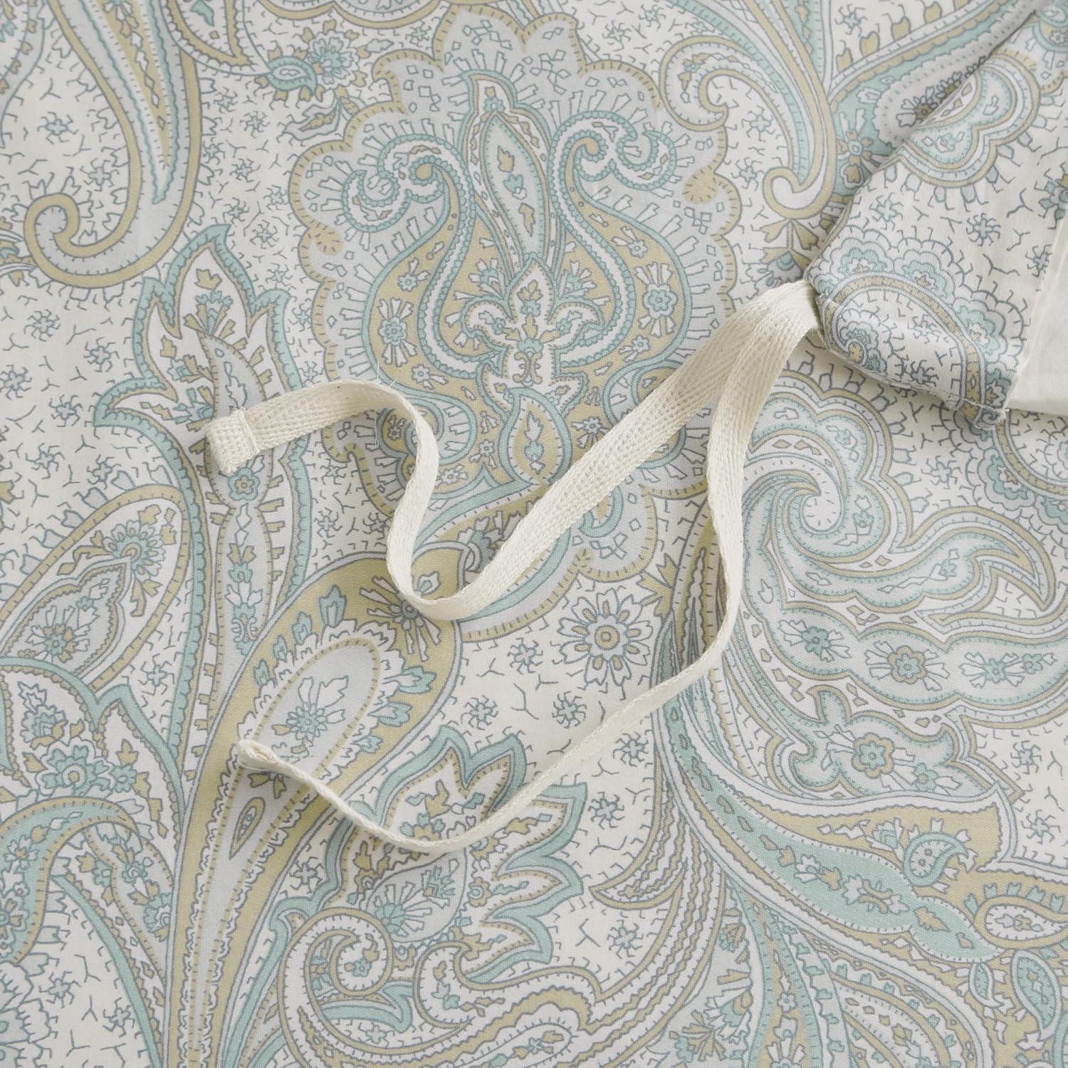 Beach House Coastal Cotton Reversible Duvet Cover Set