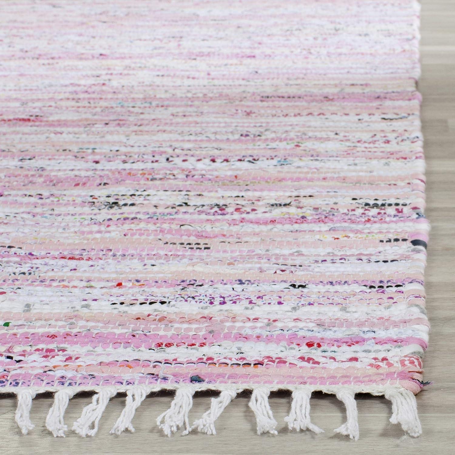 Rag Area Rug RAR125 Hand Woven Area Rug  - Safavieh