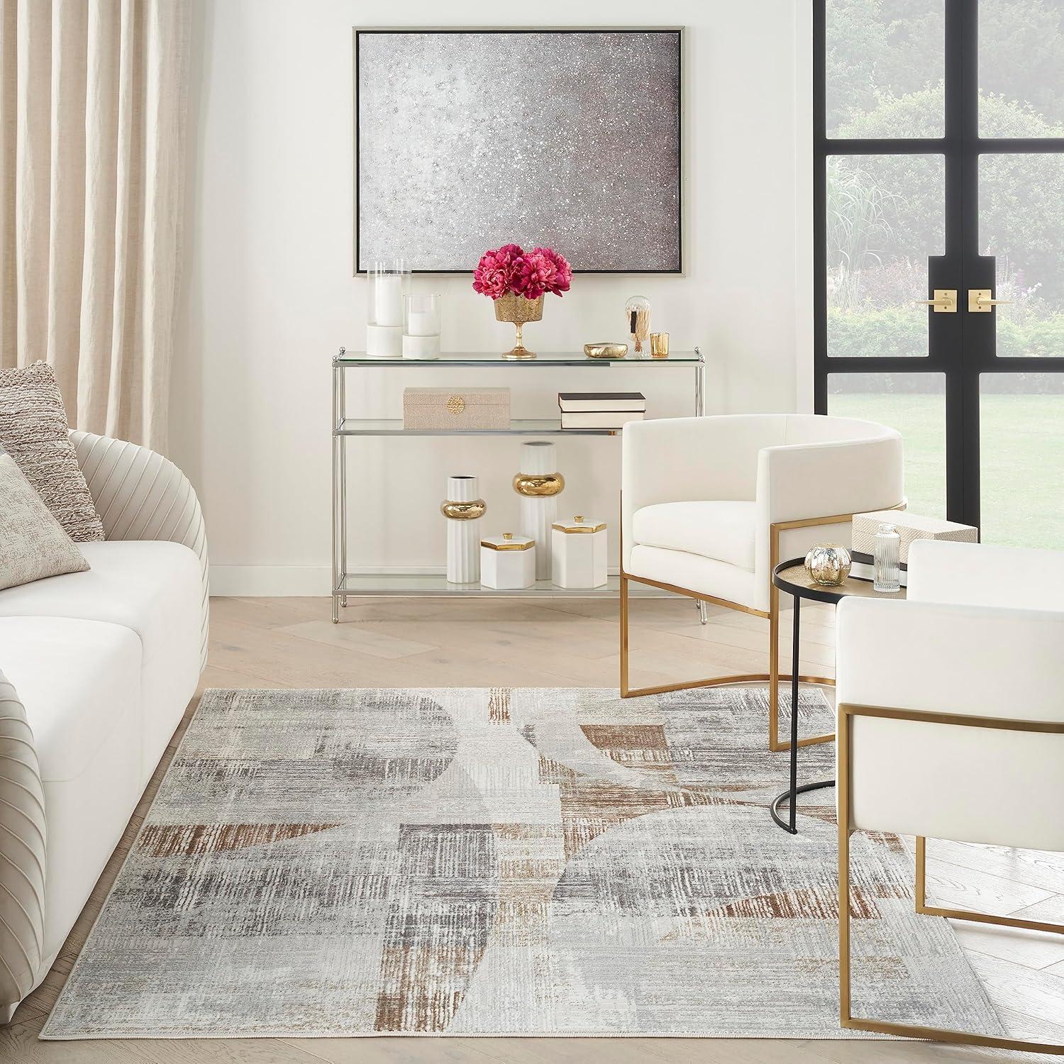 Inspire Me! Home Décor Iliana Modern Dimensional Indoor Area Rug