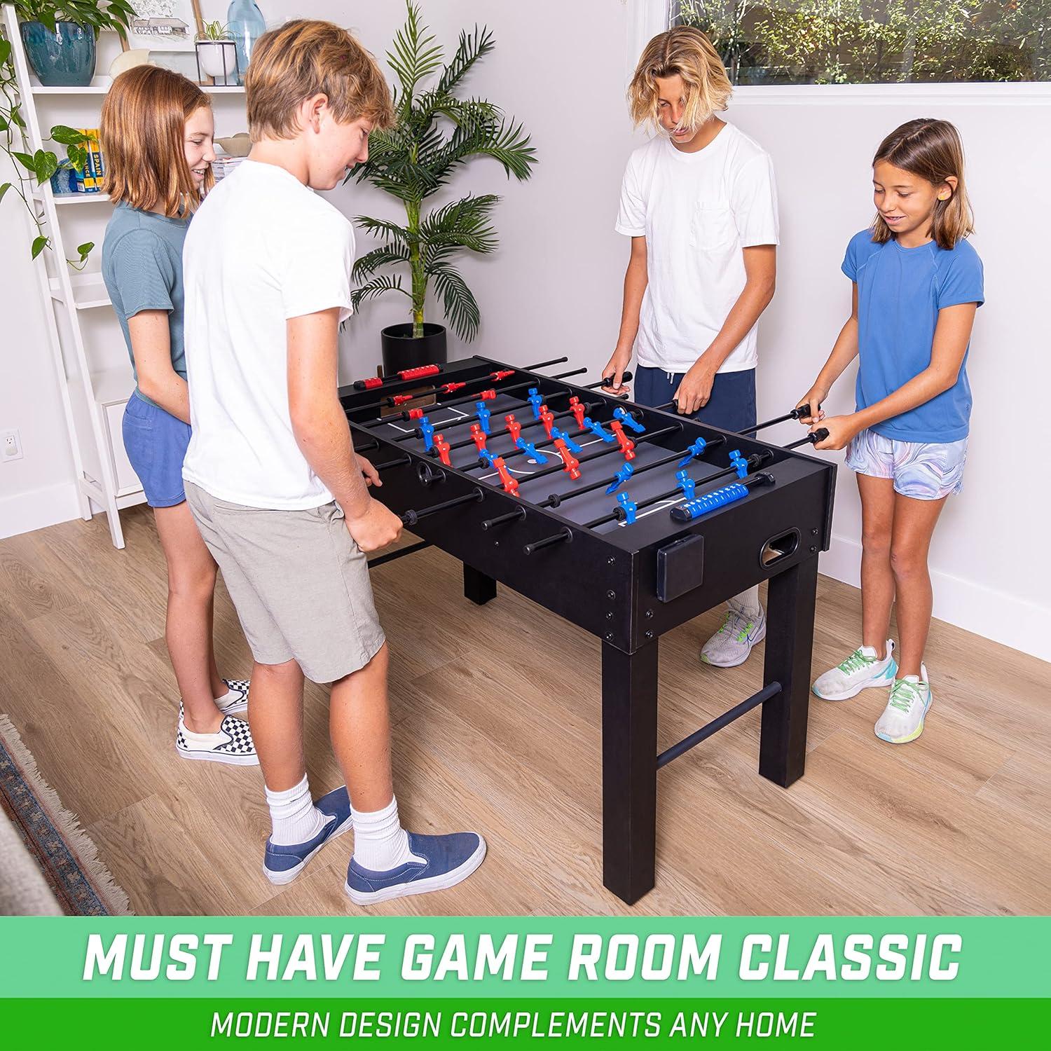 Gosports 48" Game Room Size Foosball Table - Includes 4 Balls And 2 Cup Holders