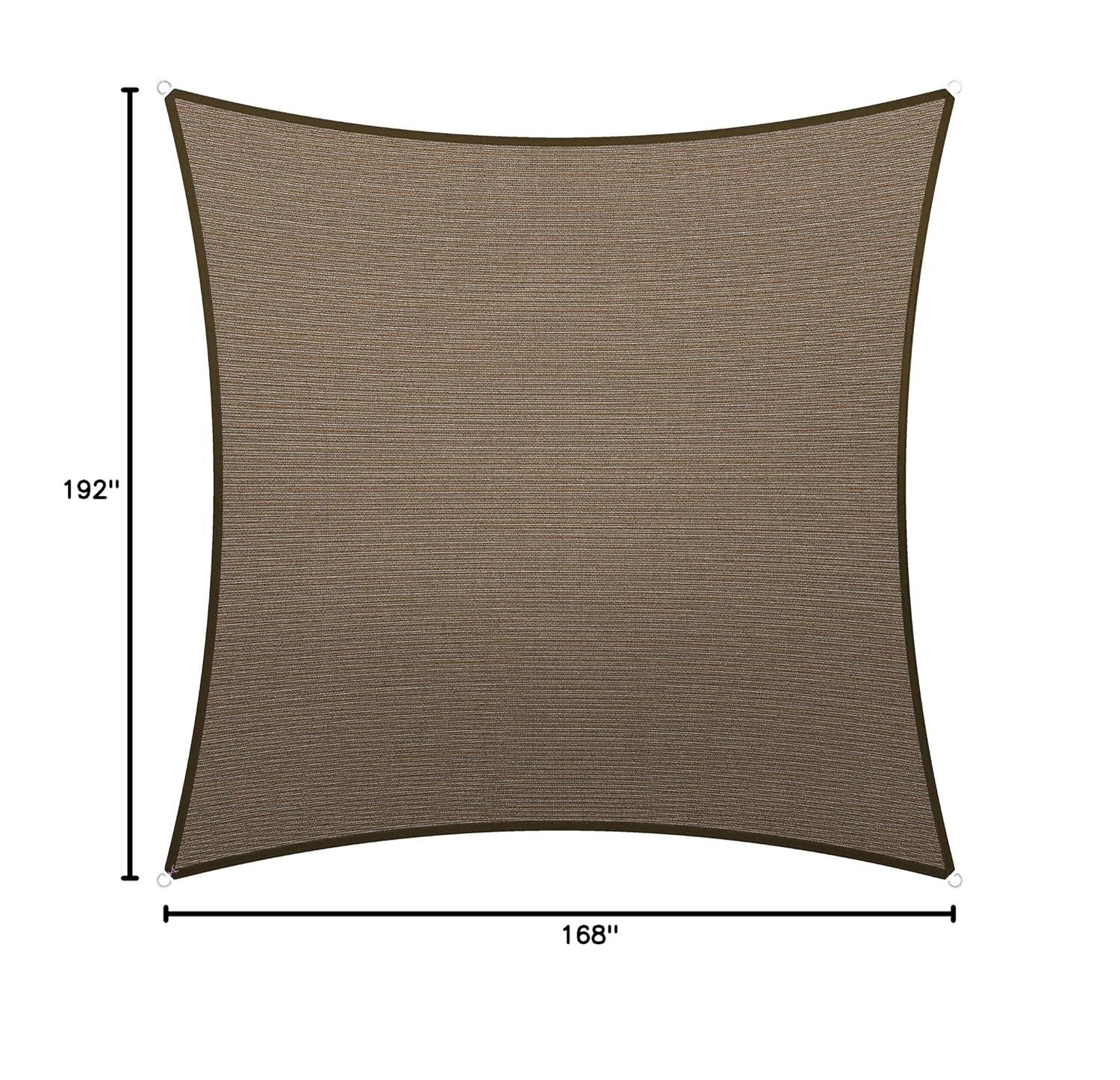 Royal Shade Royal Shade Rectangle 200 GSM Sun Shade Sail