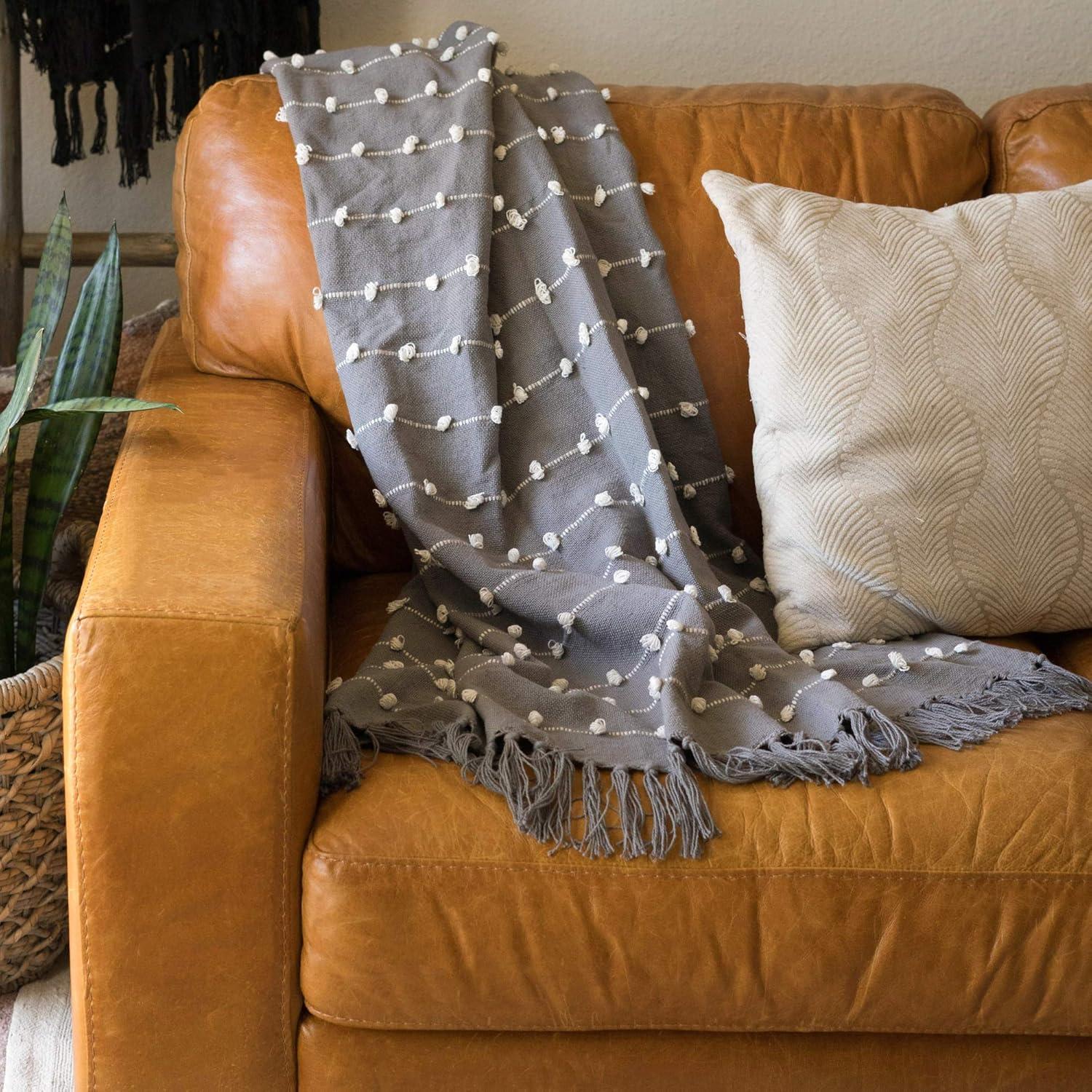 50"x60" Woven Loop Throw Blanket - Design Imports