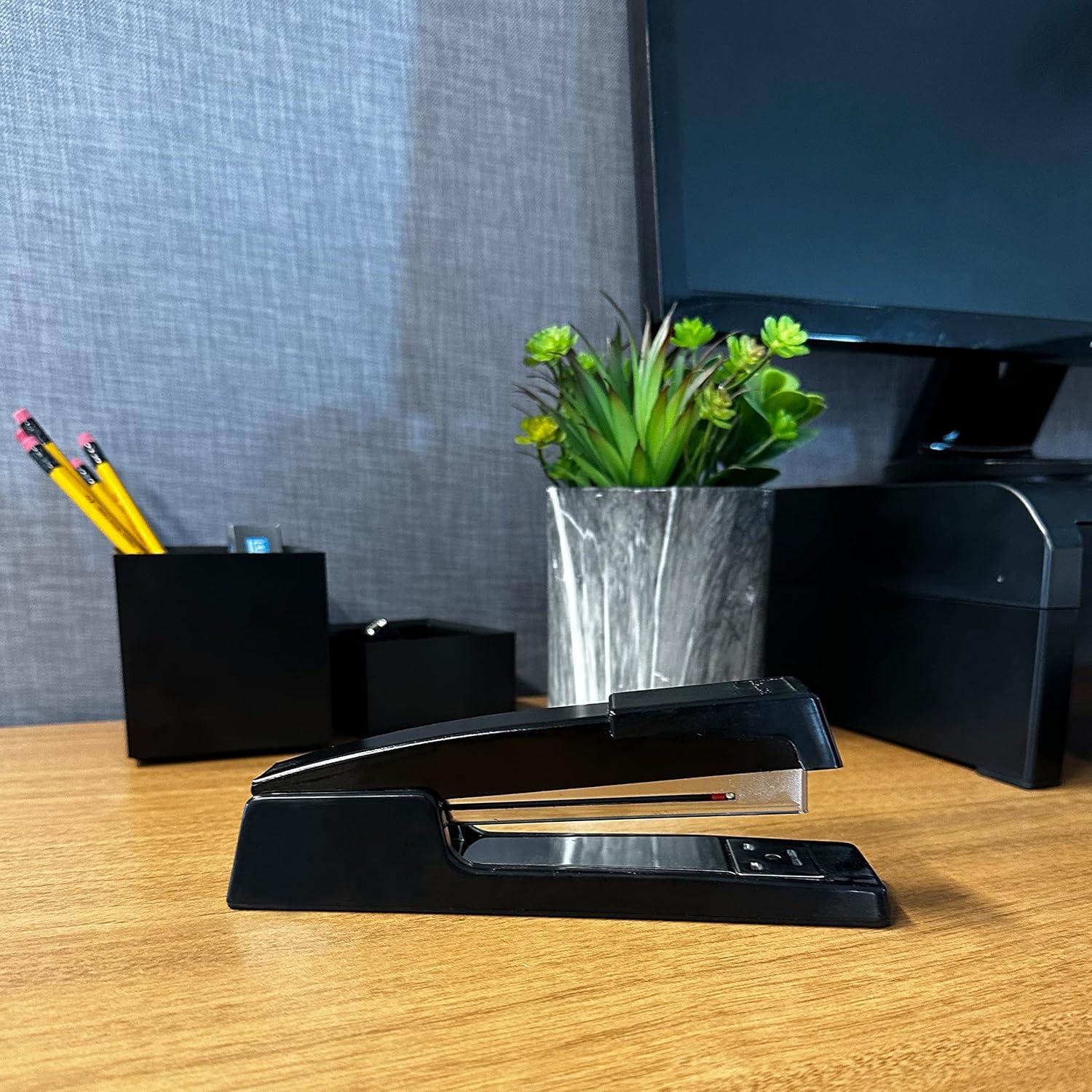 Bostitch B440 Executive Full Strip Stapler, Desktop, 20-Sheet Capacity, Black