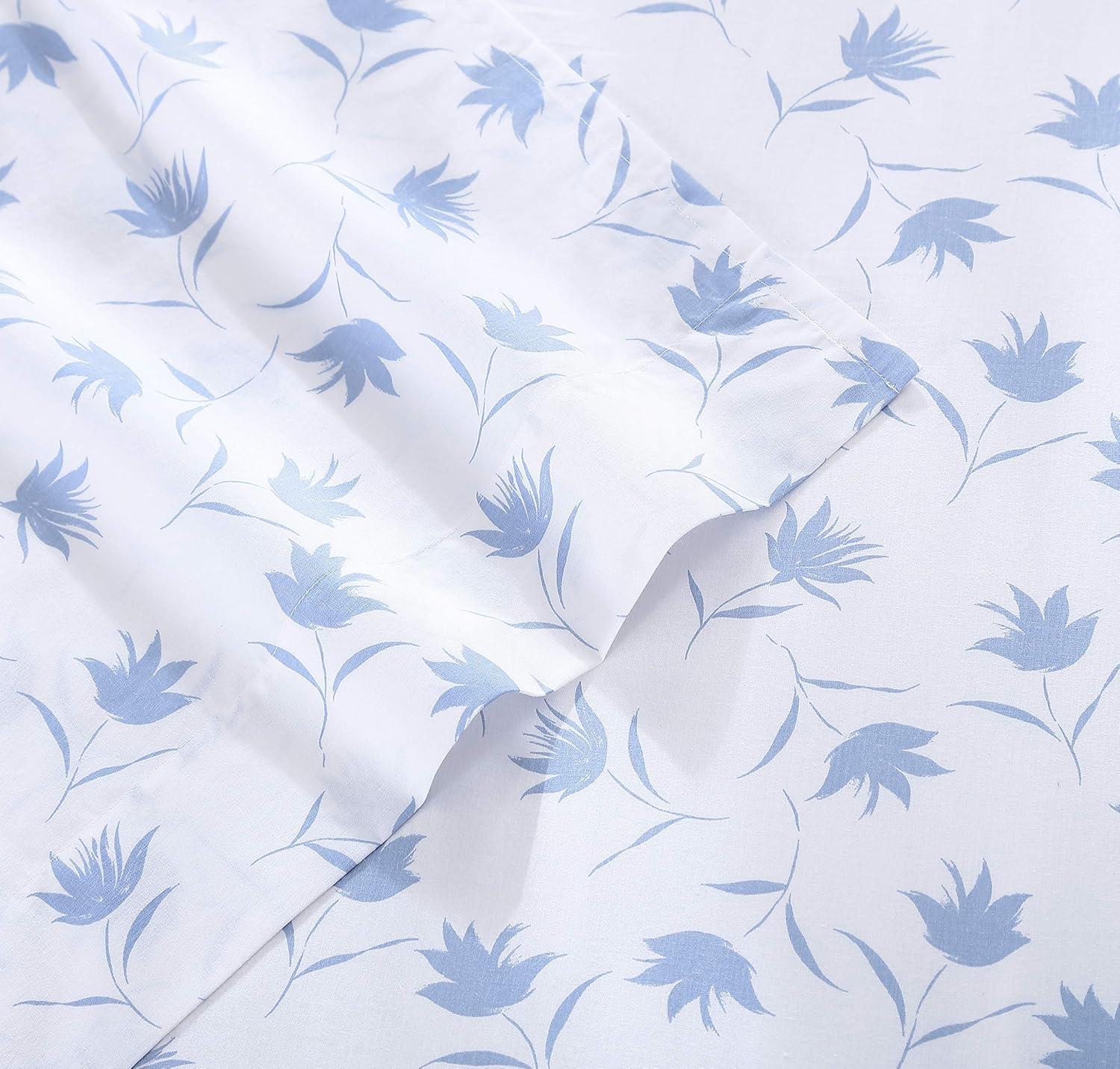 Stone Cottage Bedding Floral Breeze Breeze 200 Thread Count Floral 100% Cotton Percale Sheet Set