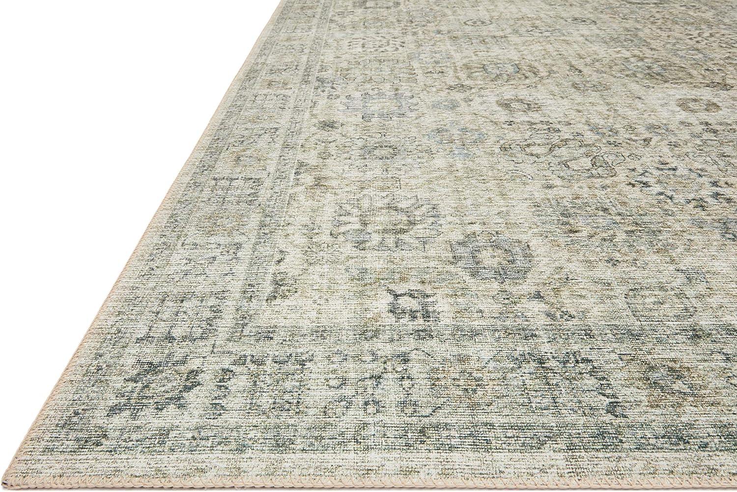 Loloi II Skye SKY-14 Natural / Sage Oriental Area Rug 9'-0" x 12'-0"