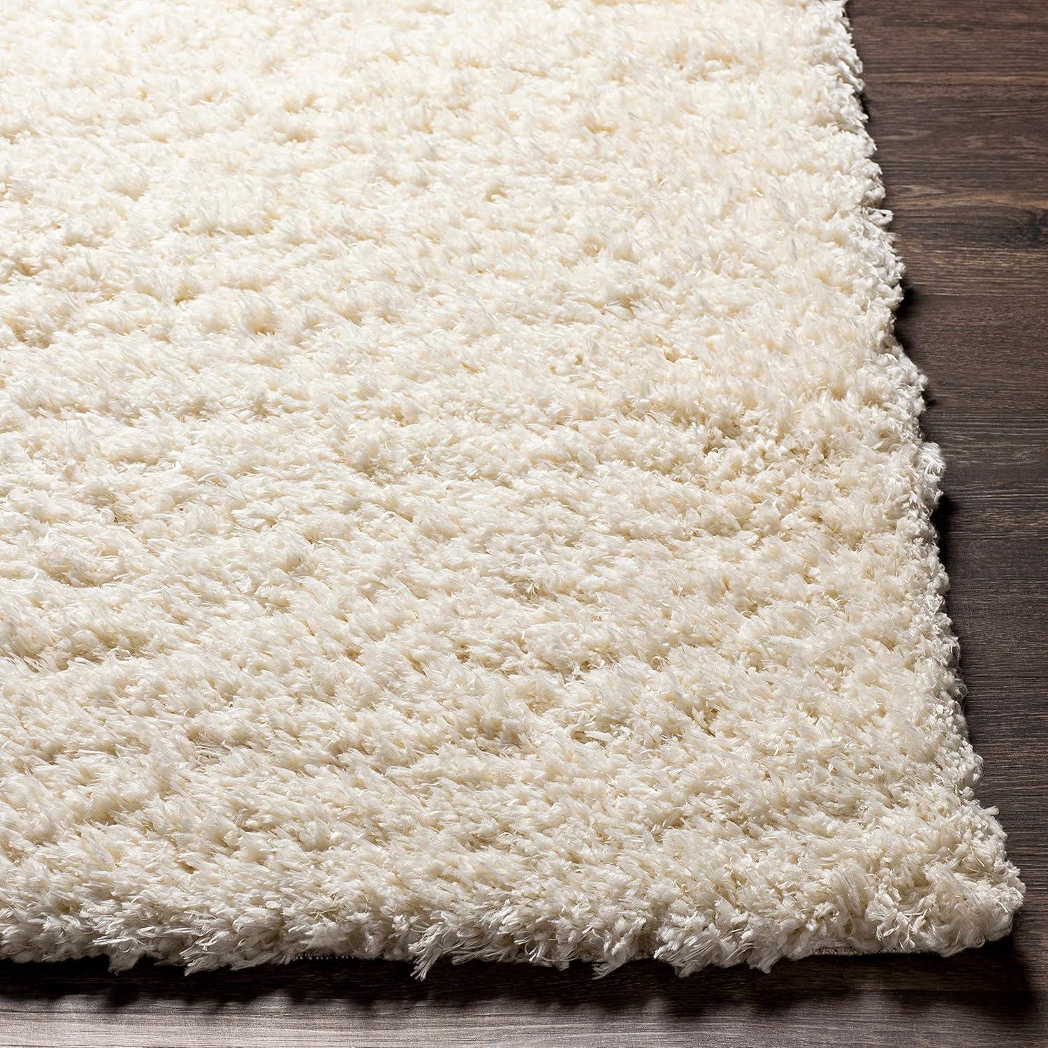 Hauteloom Rectangle Area Rug  Cream