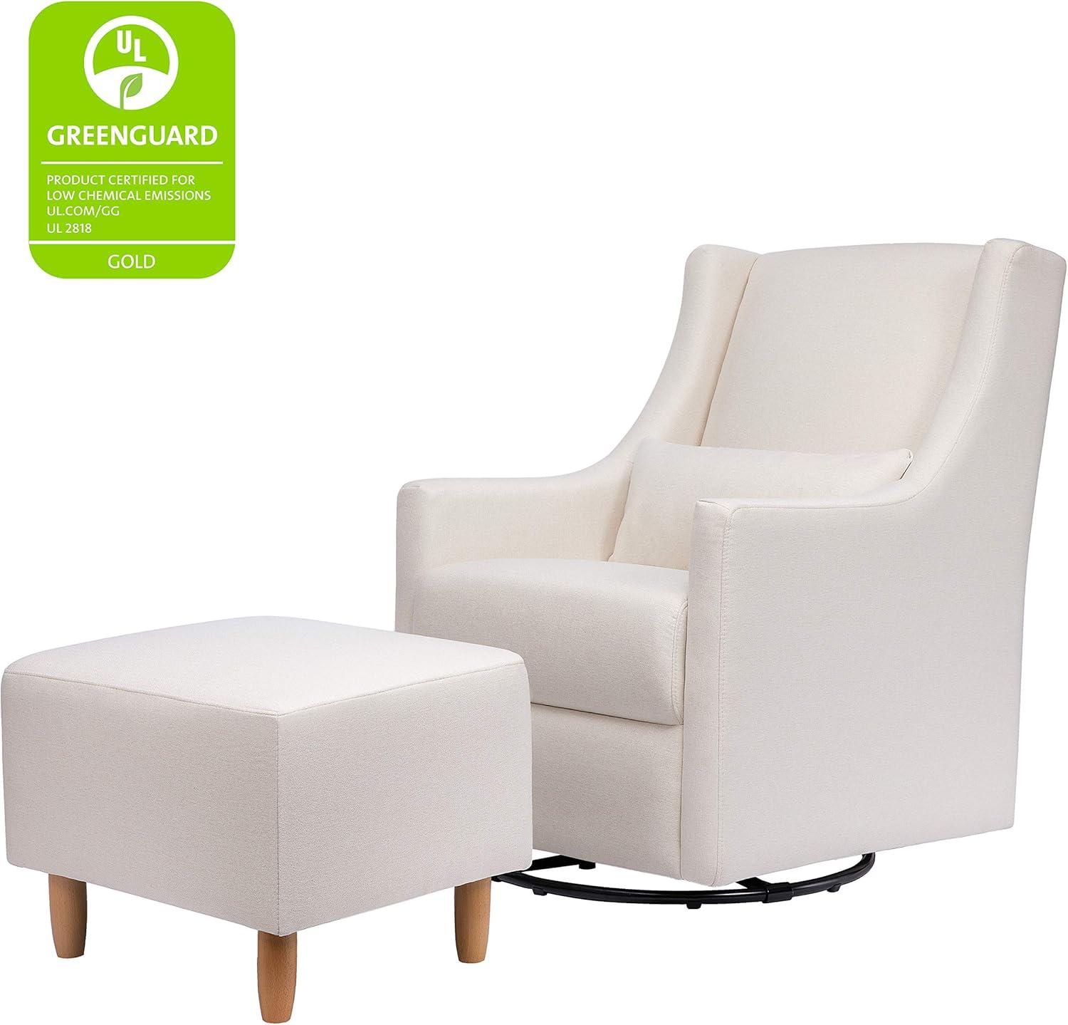 Toco Swivel Glider with Ottoman Set