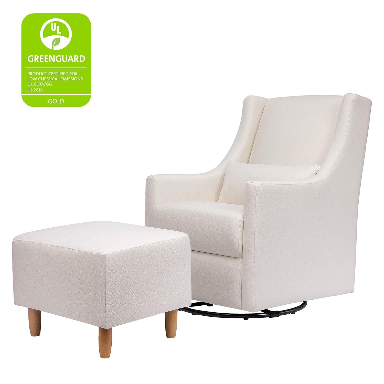 Toco Swivel Glider with Ottoman Set