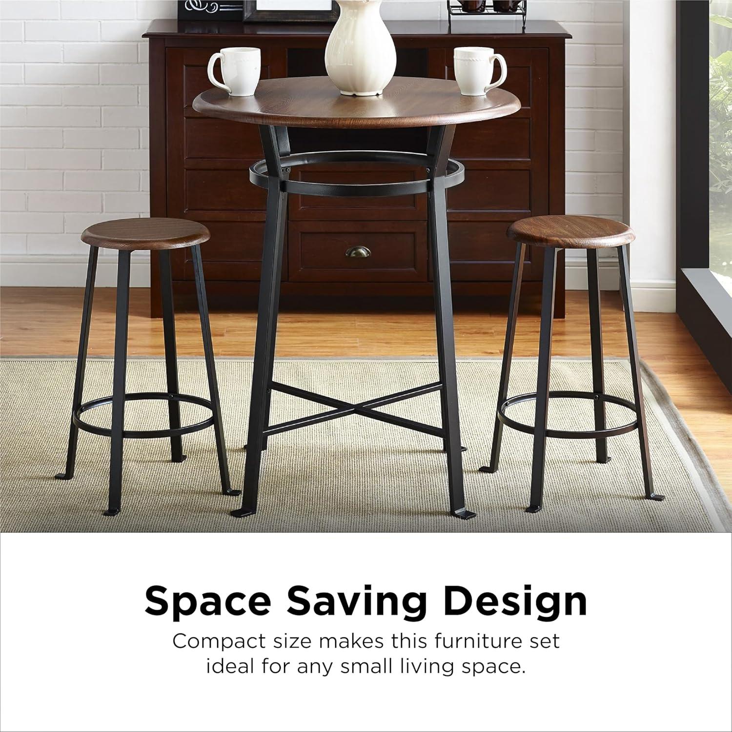 Ebern Designs Grandview 2 - Person Solid Wood Top Four Leg Dining Set
