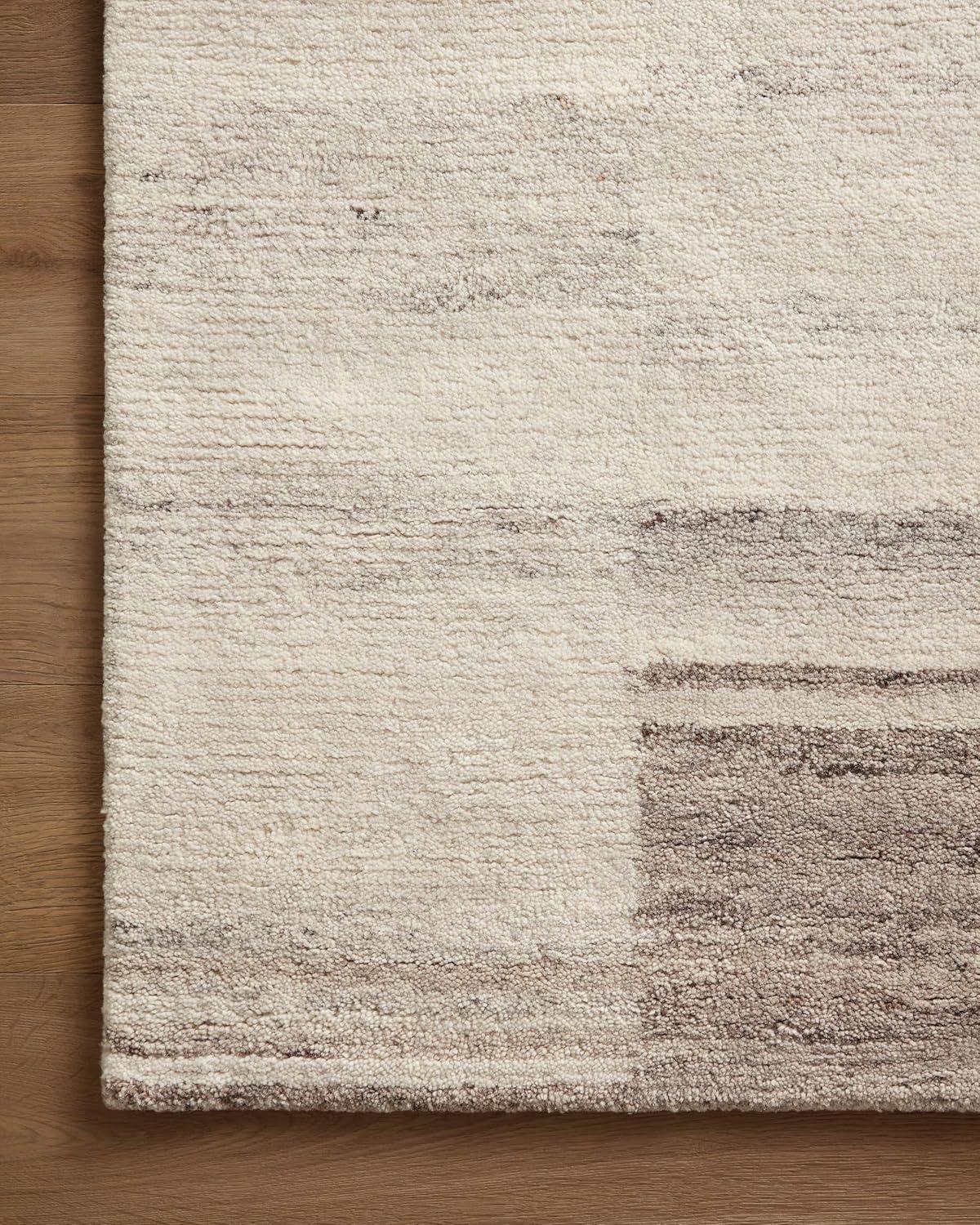 Amber Lewis x Loloi Rocky Ivory / Dove Area Rug