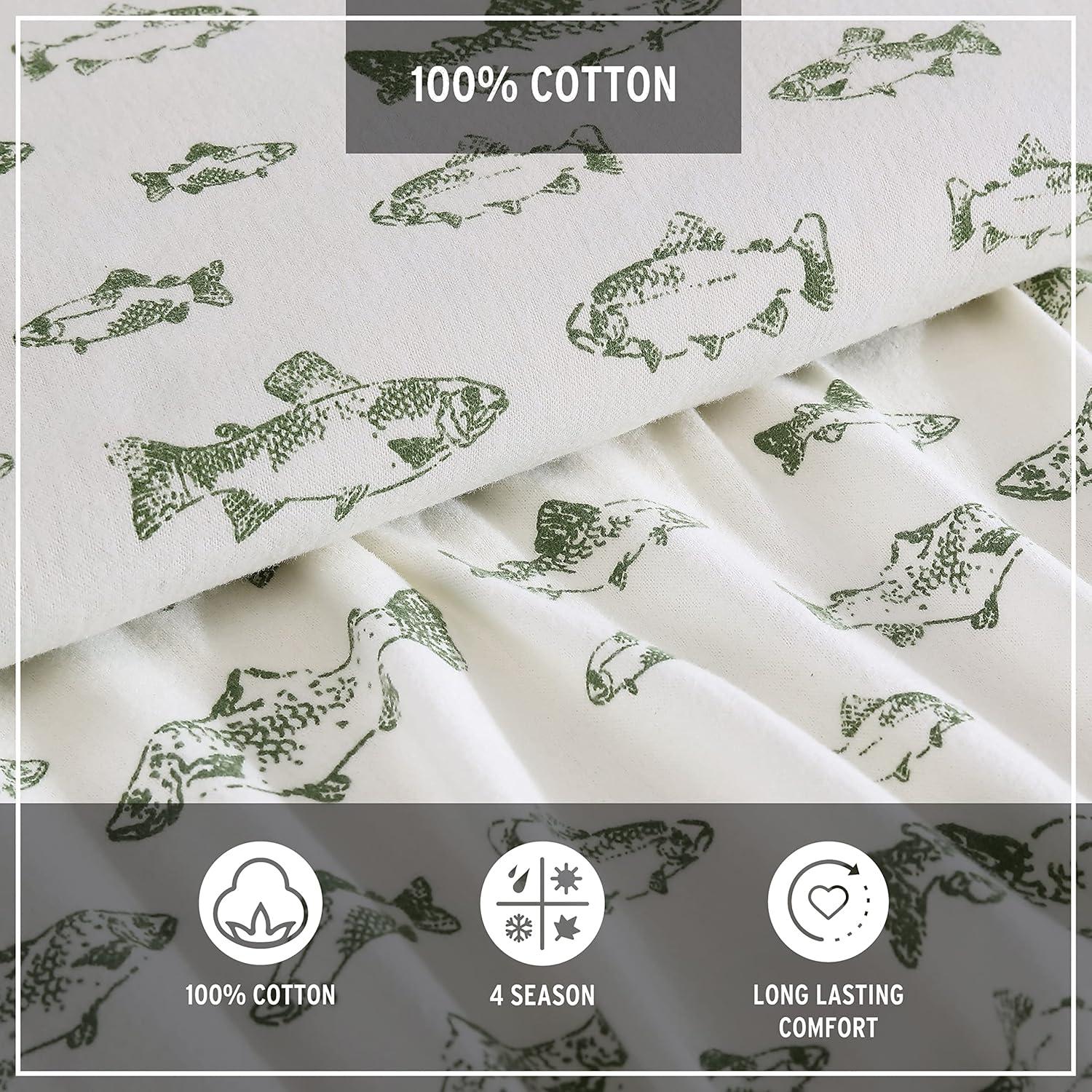 Eddie Bauer Eddie Bauer Cozy Cotton Flannel Sheet Sets