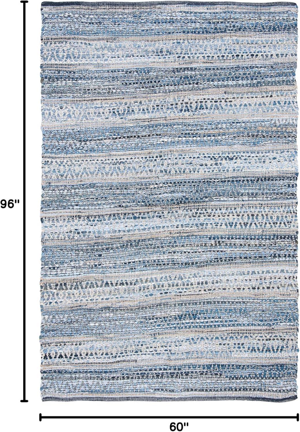 Bungalow Rose Montauk Hand Woven Performance Geometric Rug