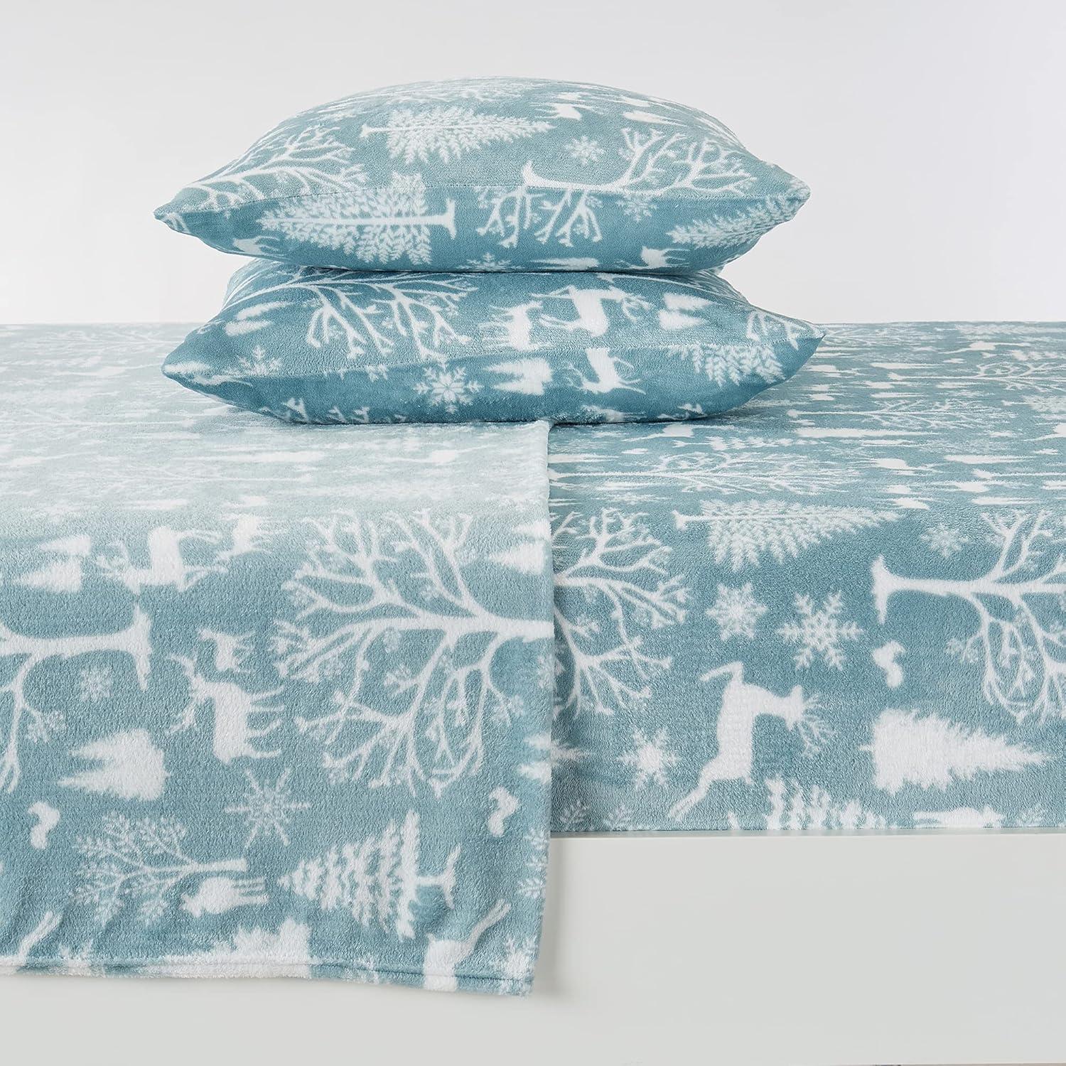 FreshFolds Ultra Soft Micro Plush Velvet Solid Sheet Sets